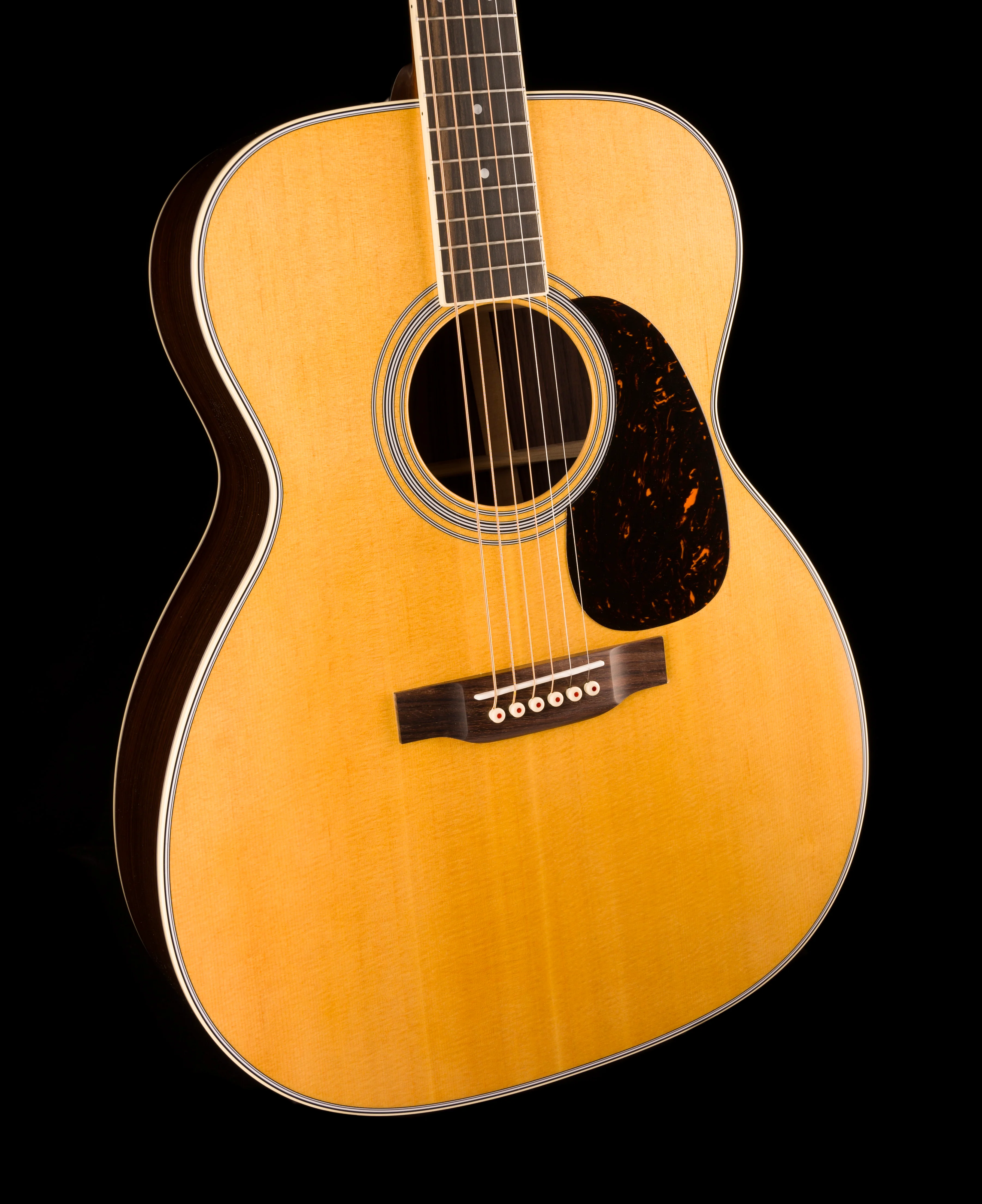 Martin M-36 Acoustic Guitar Natural - Image 9