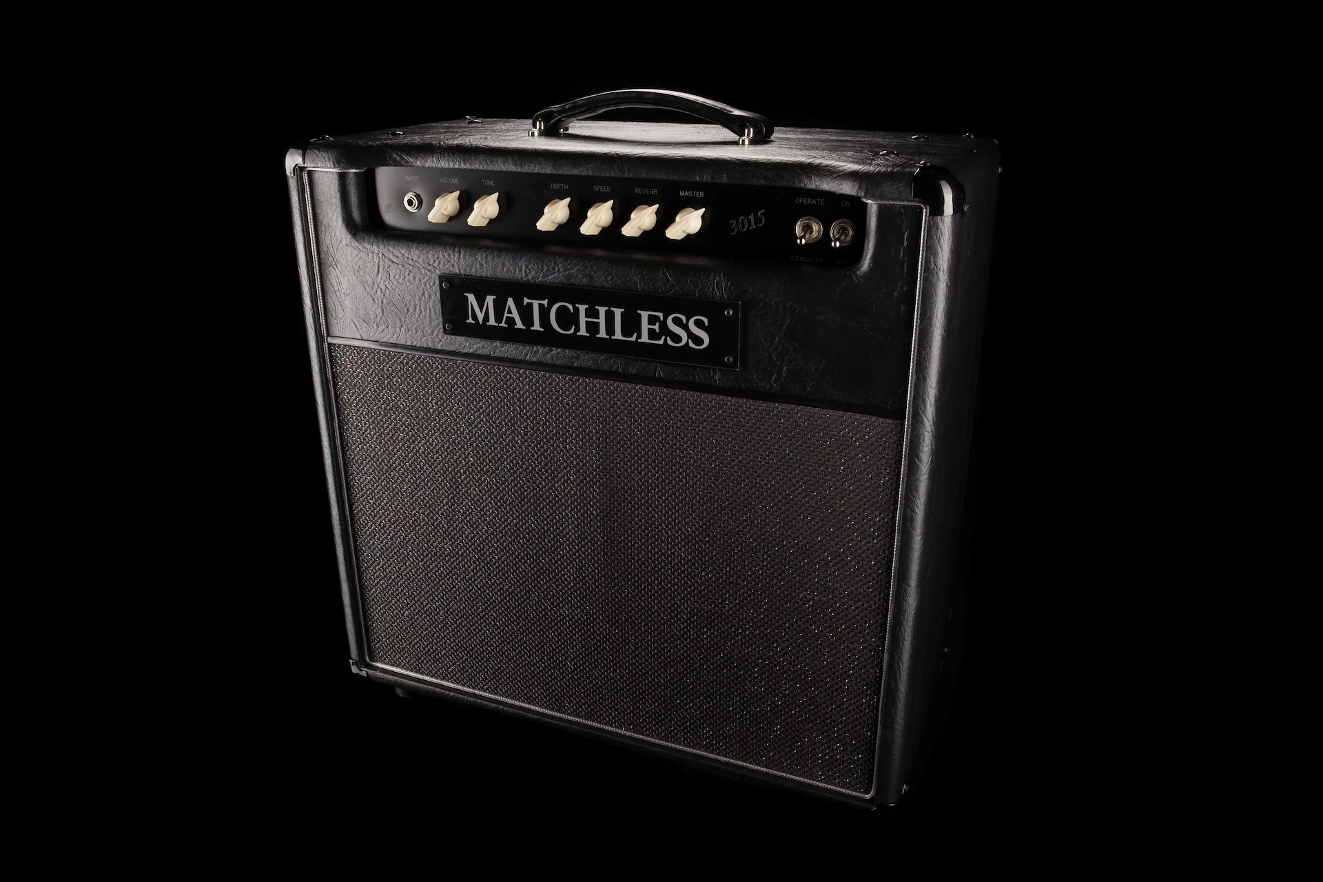 Matchless 30/15 With Reverb & Tremolo 1x12" Black Guitar Amp Combo - Image 2