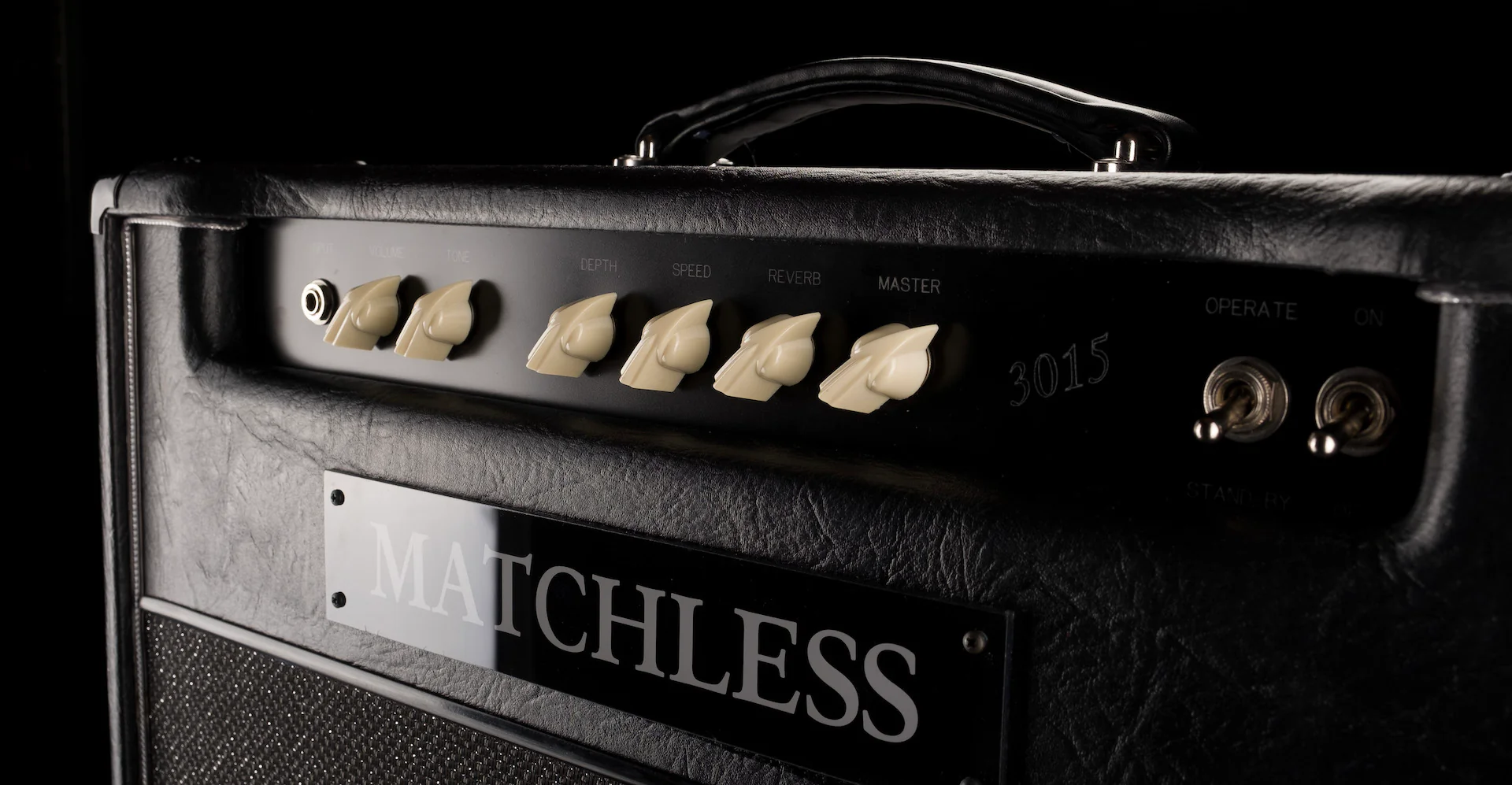 Matchless 30/15 With Reverb & Tremolo 1x12" Black Guitar Amp Combo - Image 3