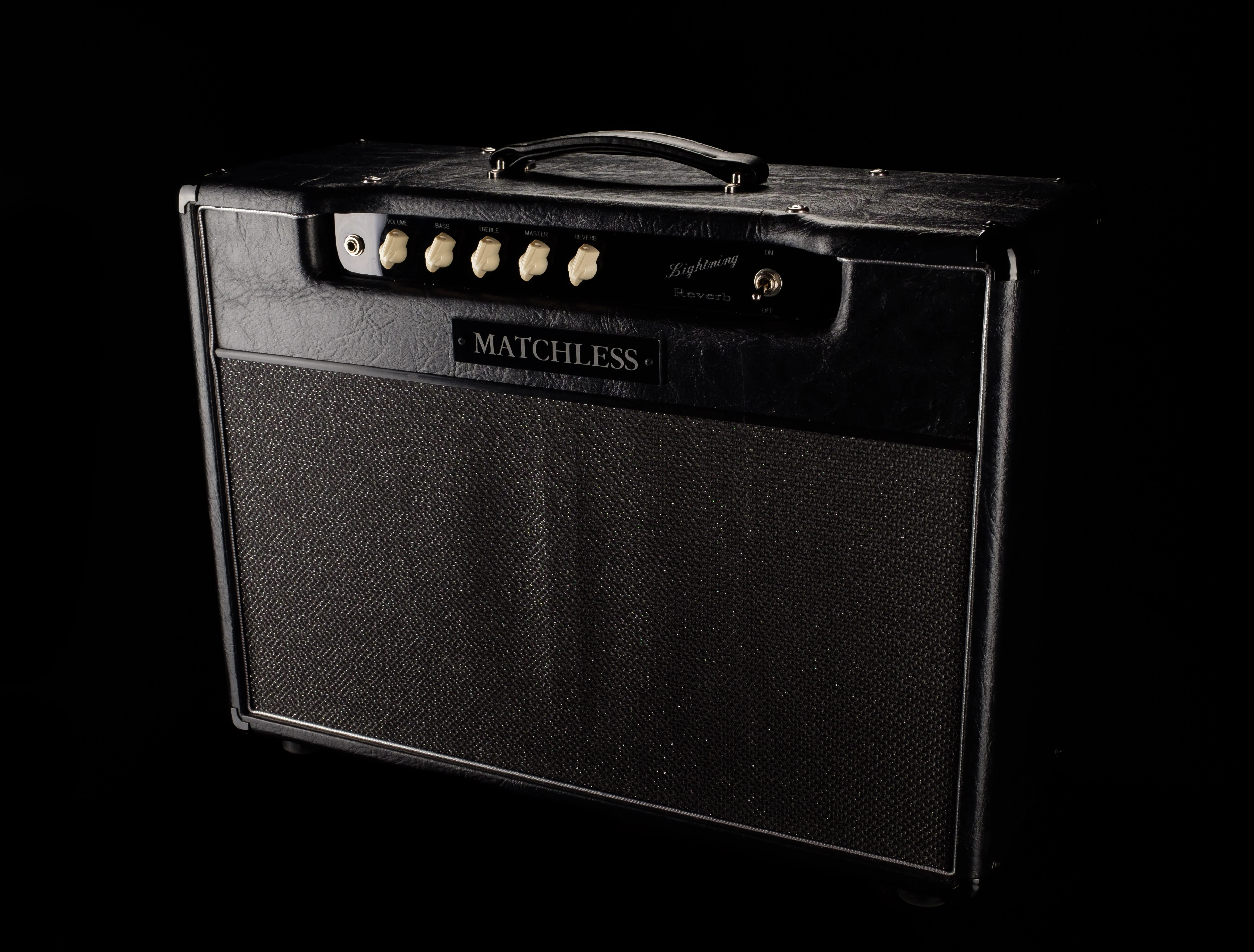 Matchless Amplifiers Lightning Reverb 1x12" 15-Watt Black Guitar Amp Combo - Image 2