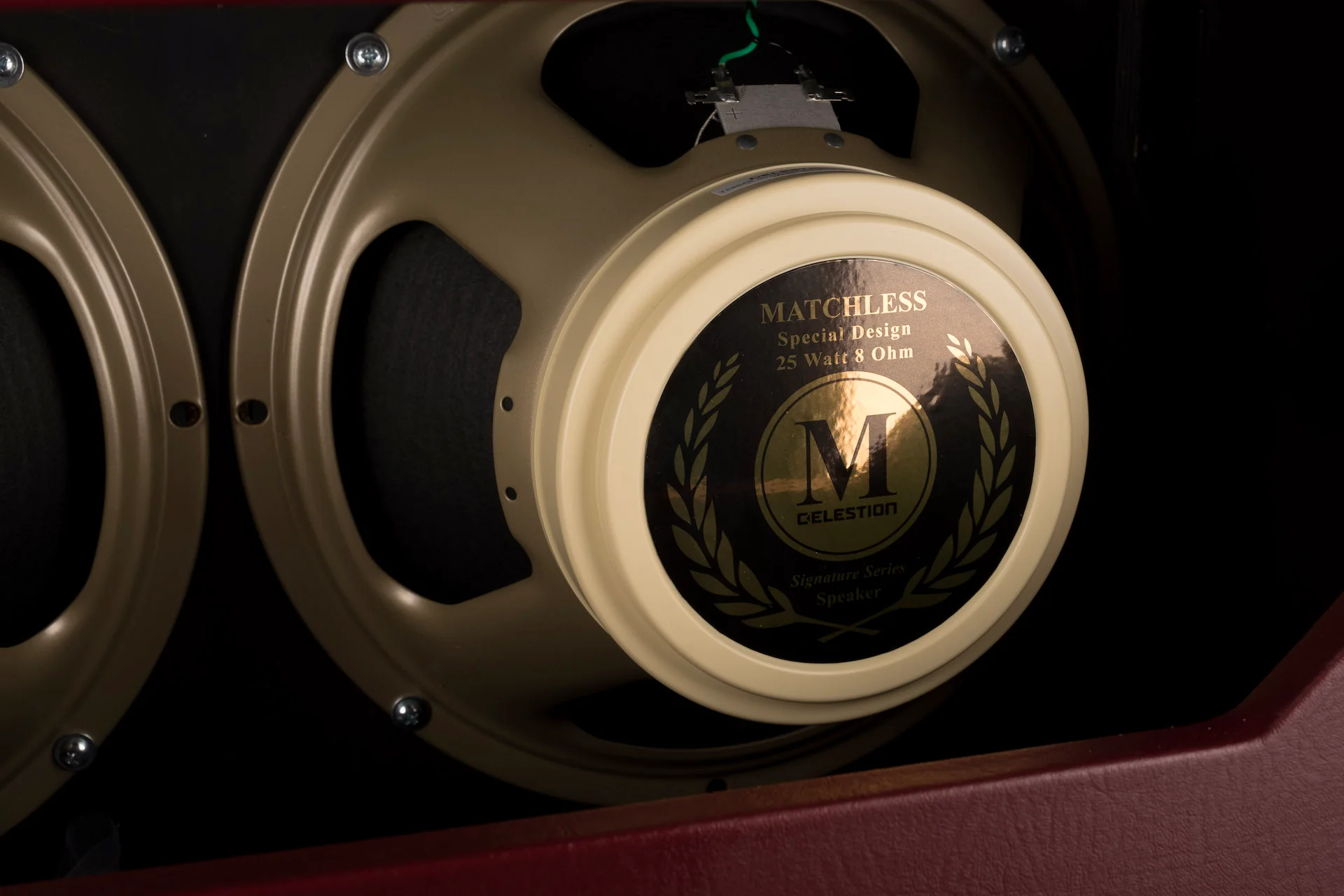 Matchless DC-30 2x12" Custom Color Dark Burgundy Guitar Amp Combo - Image 10