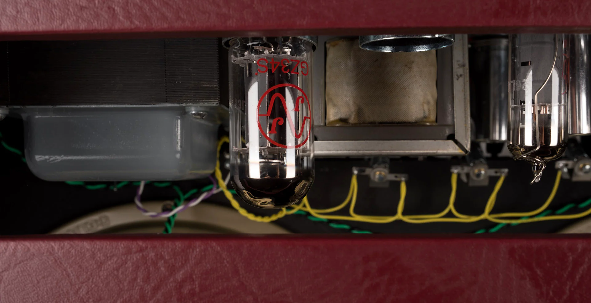 Matchless DC-30 2x12" Custom Color Dark Burgundy Guitar Amp Combo - Image 11