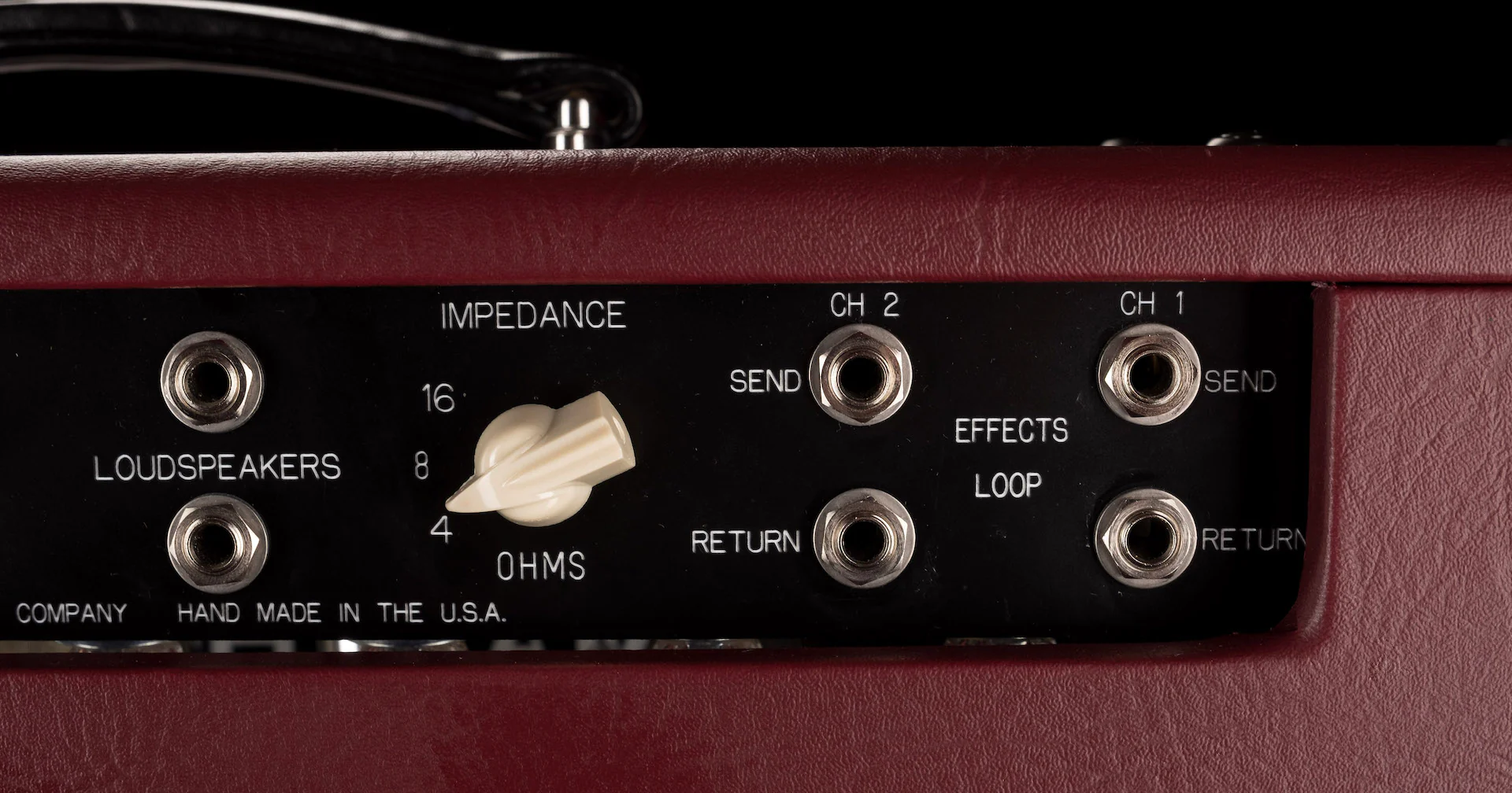 Matchless DC-30 2x12" Custom Color Dark Burgundy Guitar Amp Combo - Image 14