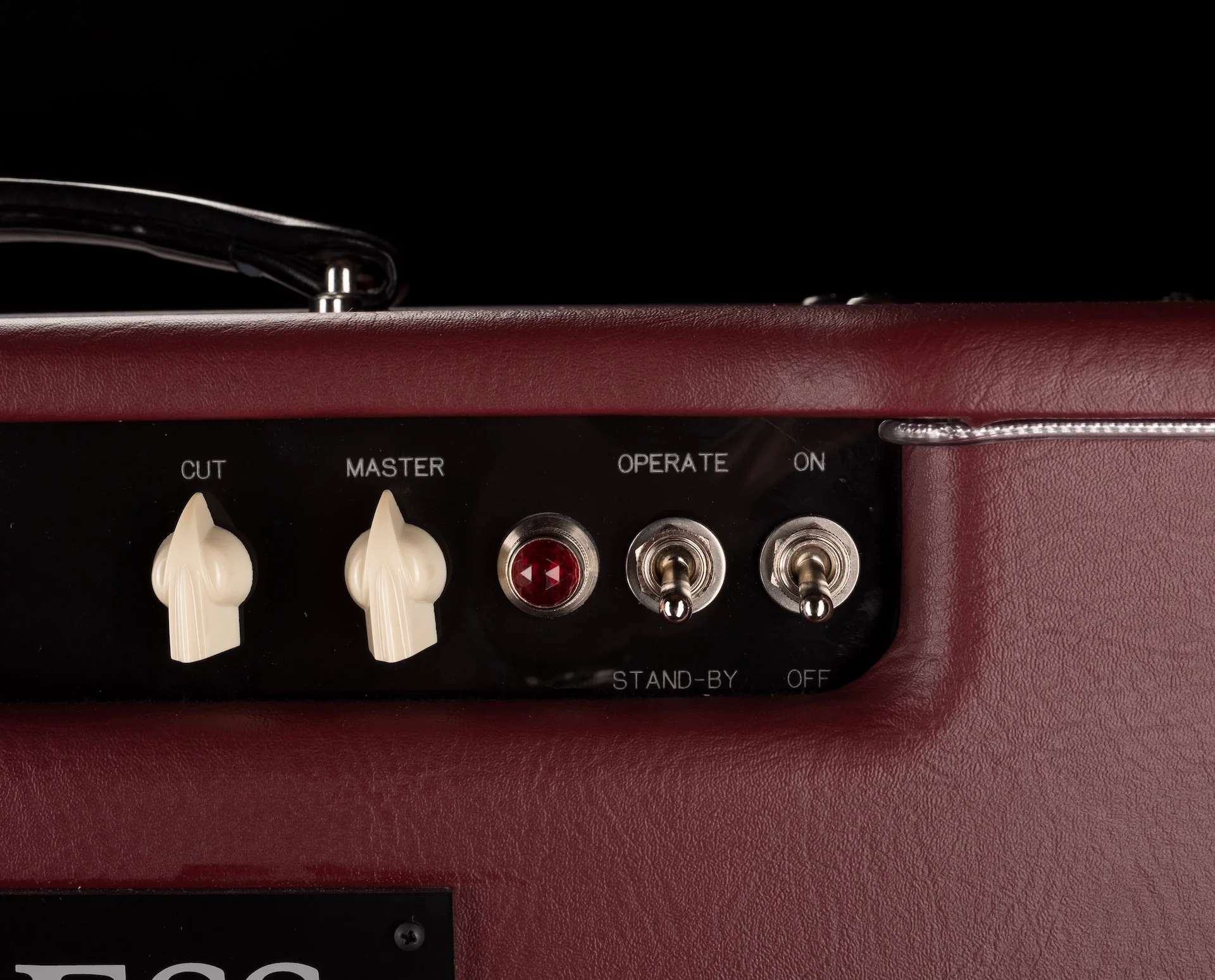 Matchless DC-30 2x12" Custom Color Dark Burgundy Guitar Amp Combo - Image 5