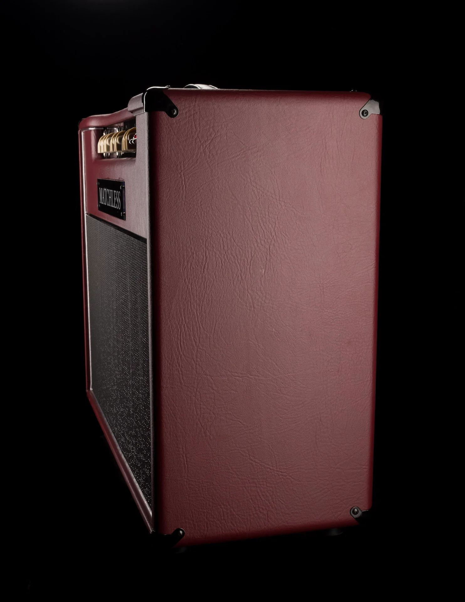 Matchless DC-30 2x12" Custom Color Dark Burgundy Guitar Amp Combo - Image 6