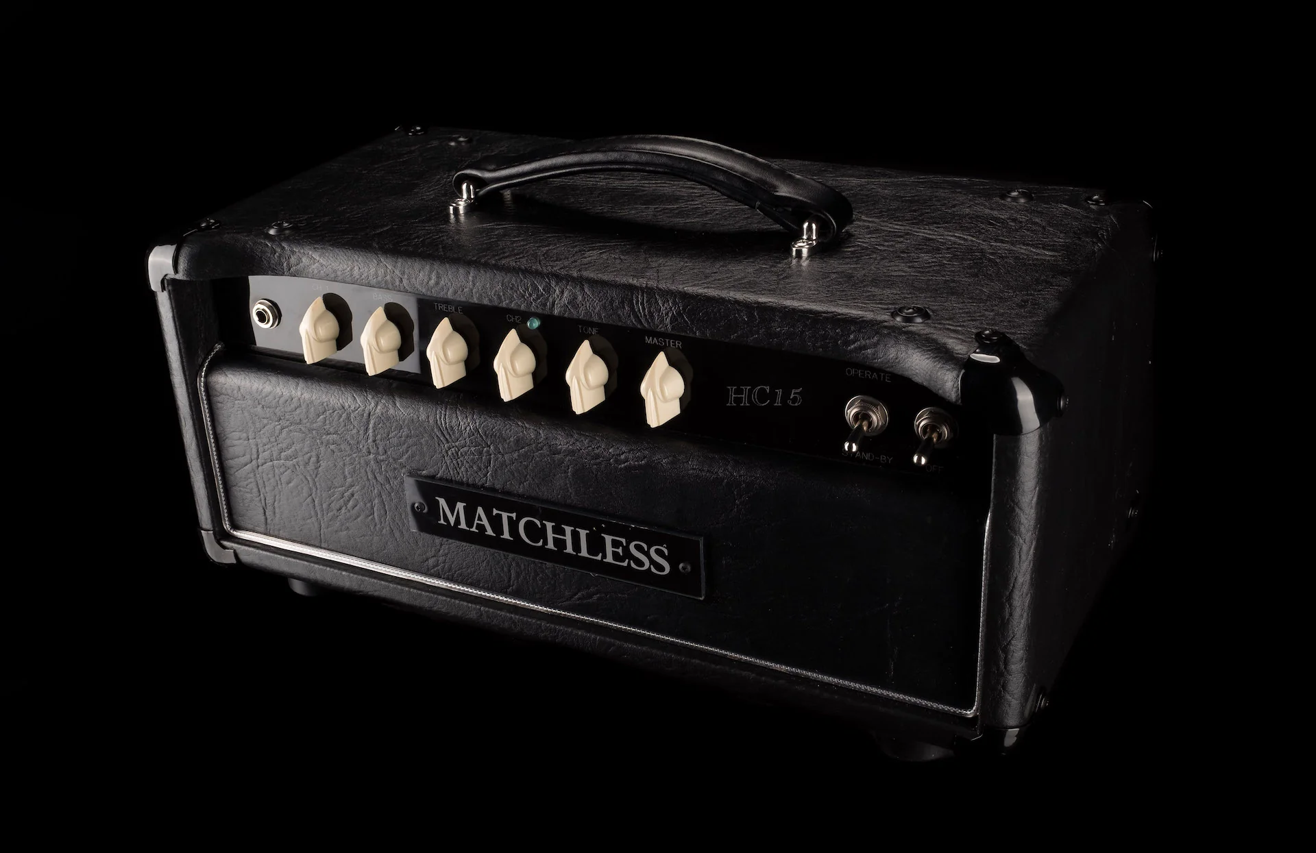 Matchless HC-15 Guitar Amp Head Black - Image 2