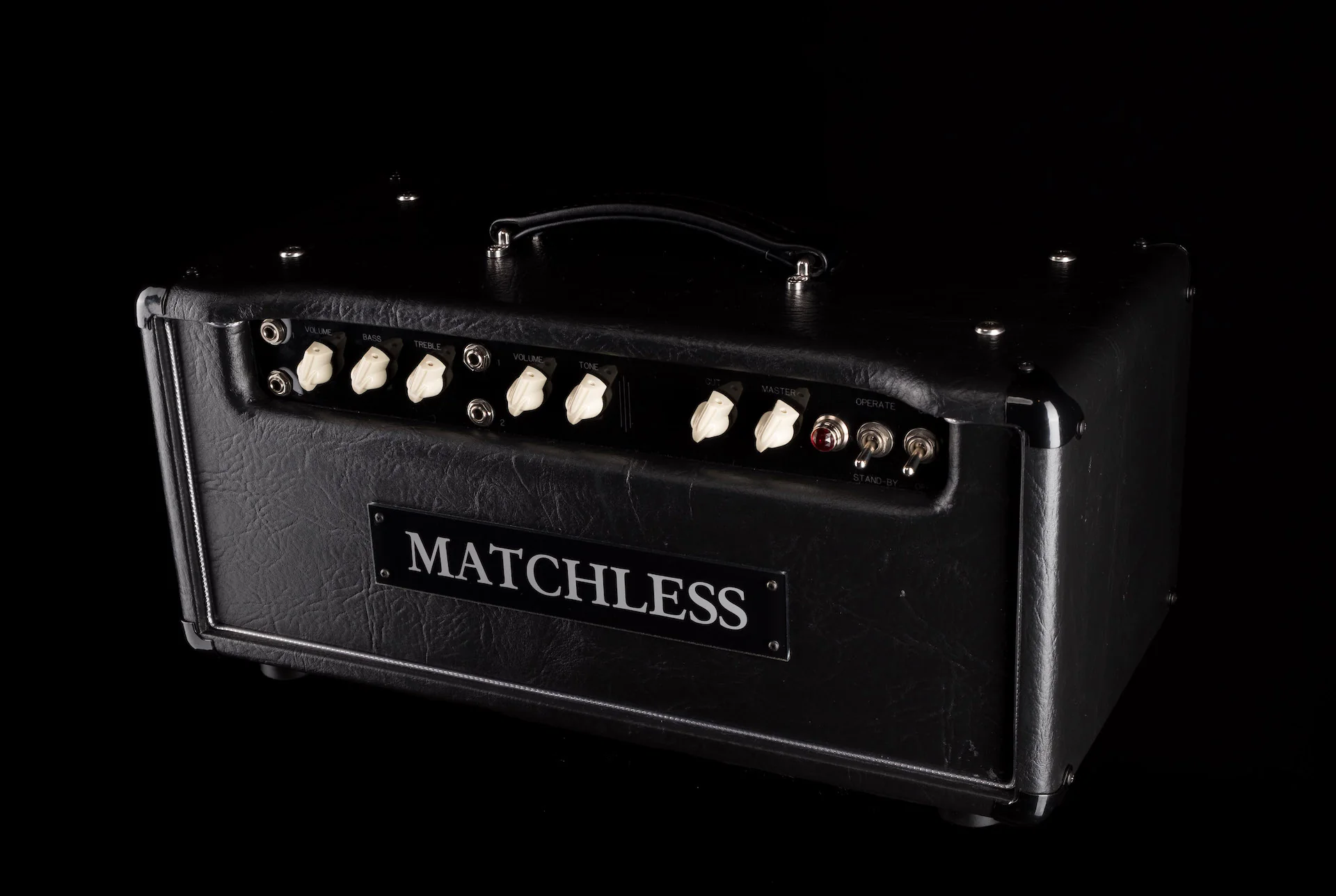 Matchless HC-30 Black Tube Guitar Amp Head - Image 2
