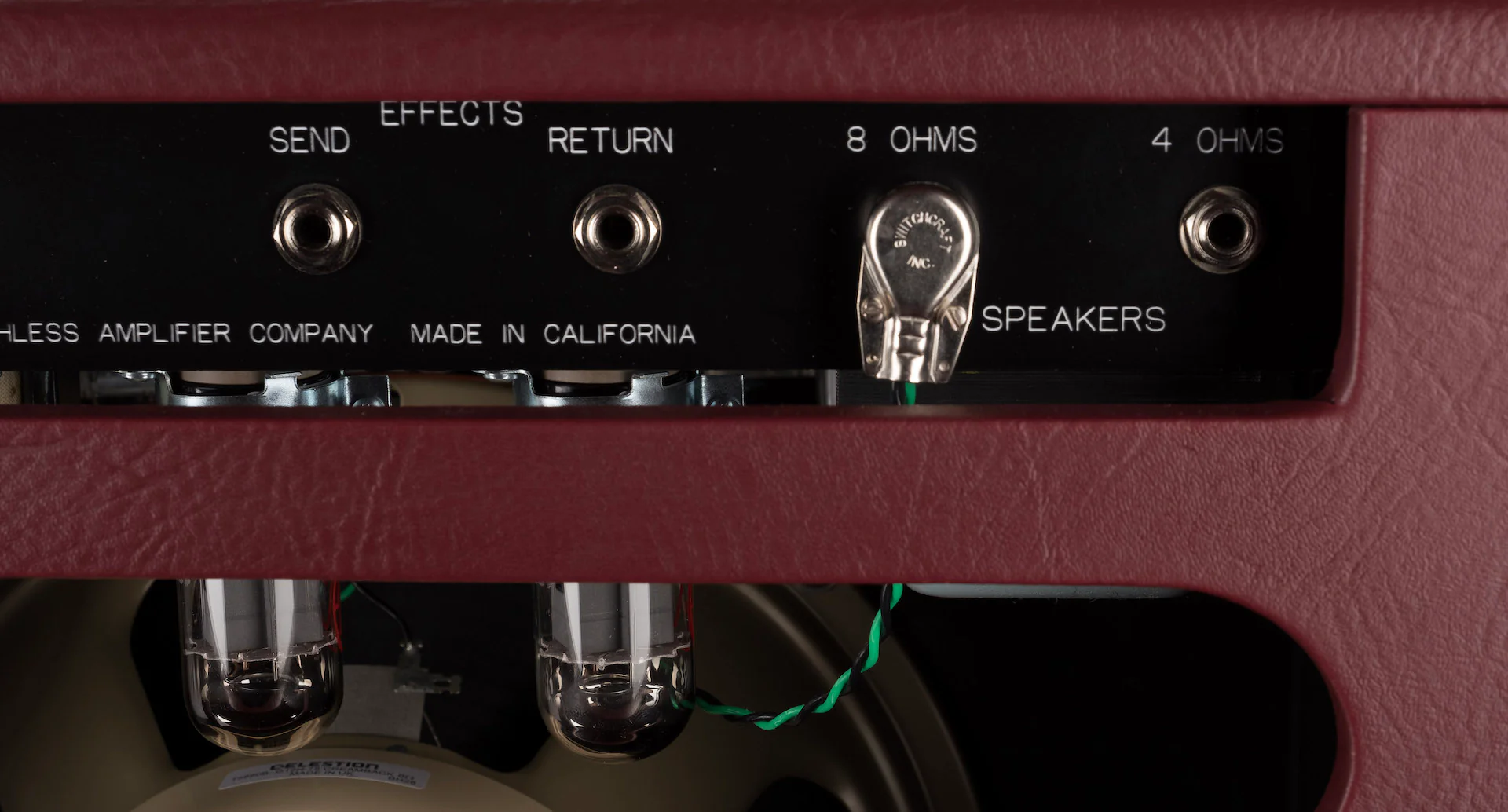 Matchless Laurel Canyon Burgundy 1x12 Guitar Amp Combo - Image 10
