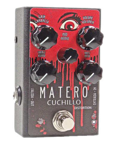 Matero Effects Cuchillo Distortion Guitar Effect Pedal
