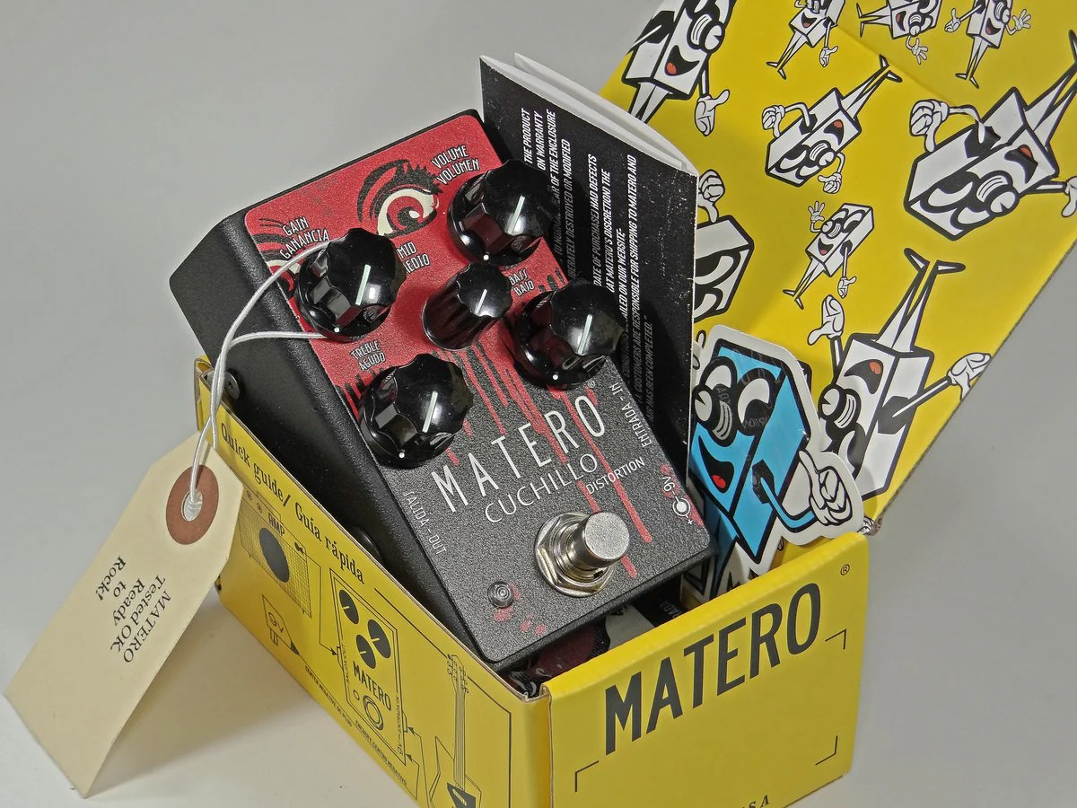 Matero Effects Cuchillo Distortion Guitar Effect Pedal - Image 5