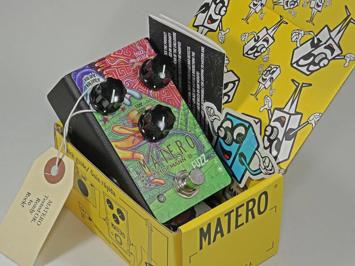Matero Effects Hoffman B Fuzz Guitar Effect Pedal - Image 4
