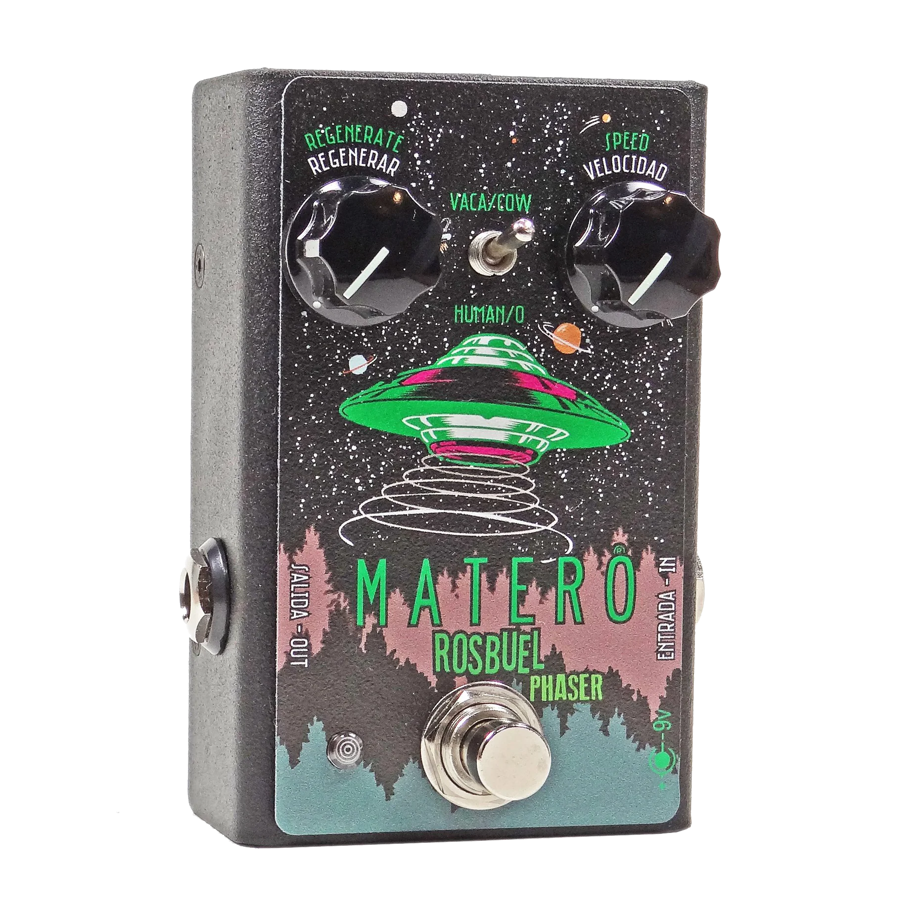 Matero Effects Rosbuel Phaser Guitar Effect Pedal