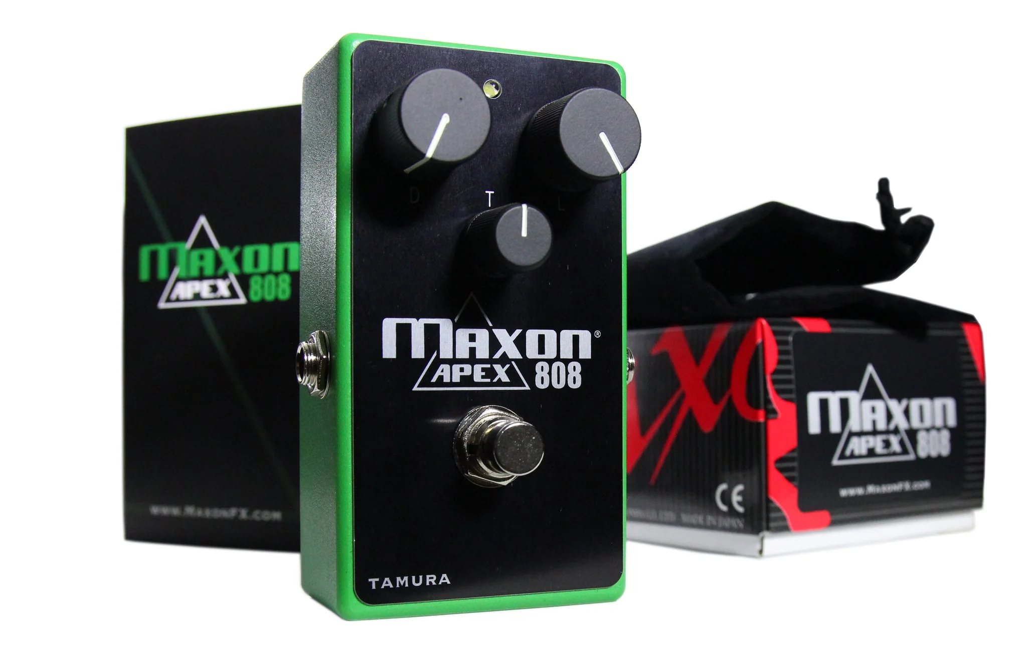 Maxon Custom Shop Apex 808 Overdrive Guitar Effect Pedal - Image 5