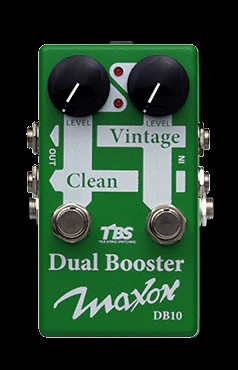 Maxon DB10 Dual Booster Guitar Effect Pedal - Image 2
