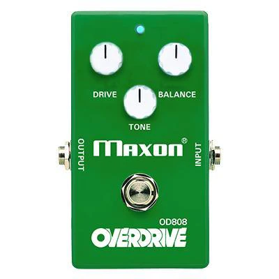 Maxon OD-808 Limited Edition 40th Anniversary Keeley Max Gain Mod Overdrive Guitar Effect Pedal