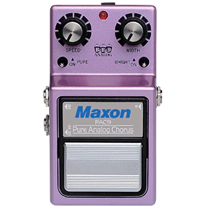 Maxon PAC-9 Pure Analog Chorus Guitar Effect Pedal