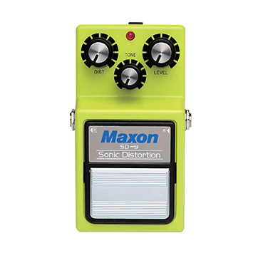 Maxon SD-9 Sonic Distortion Guitar Effect Pedal
