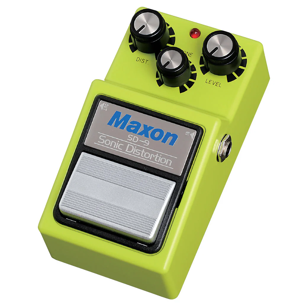 Maxon SD-9 Sonic Distortion Guitar Effect Pedal - Image 2
