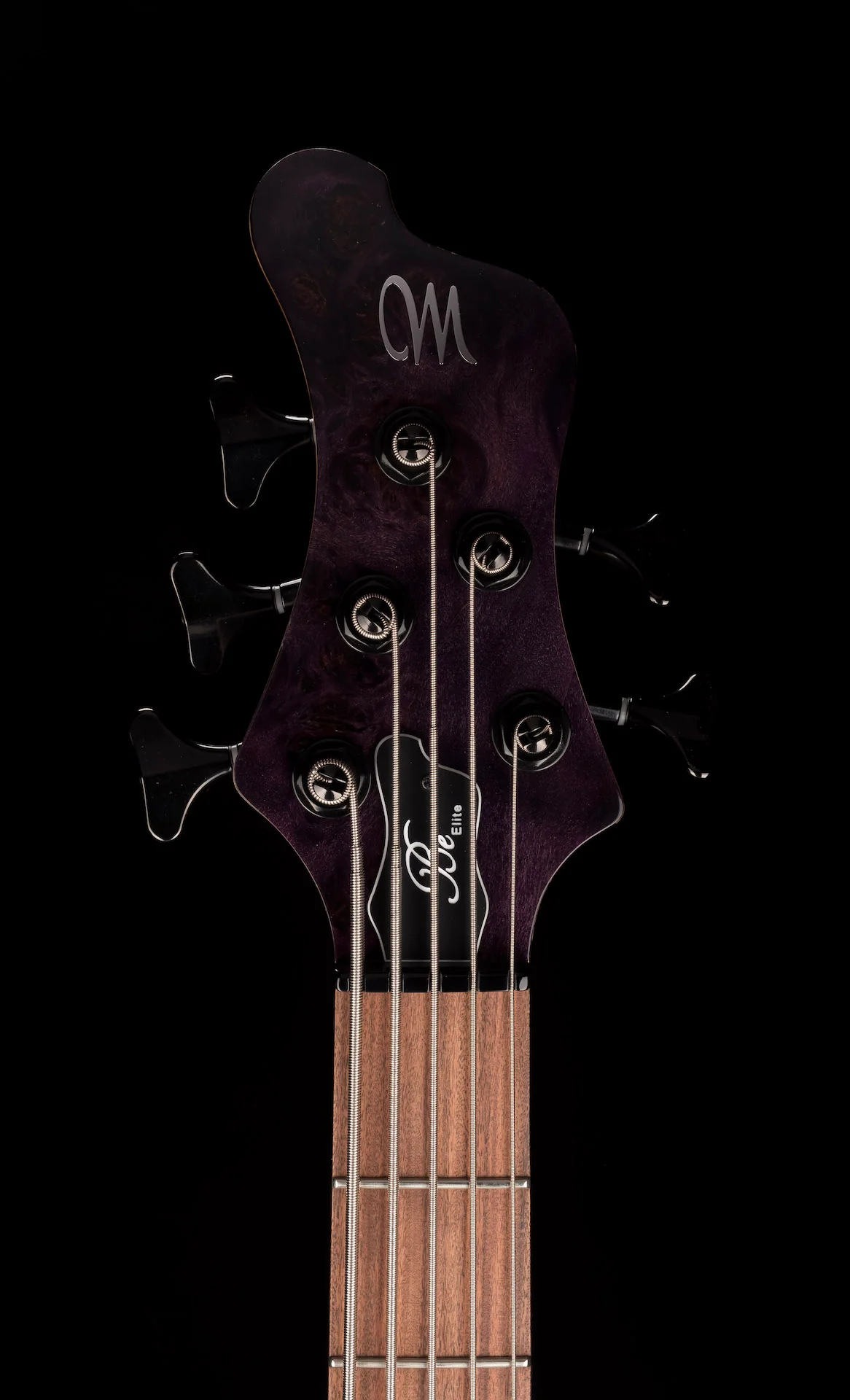 Mayones BE Elite 5 EP Eye Poplar Top 5 String Bass Guitar Dirty Purple Blue Burst Gloss - Image 21