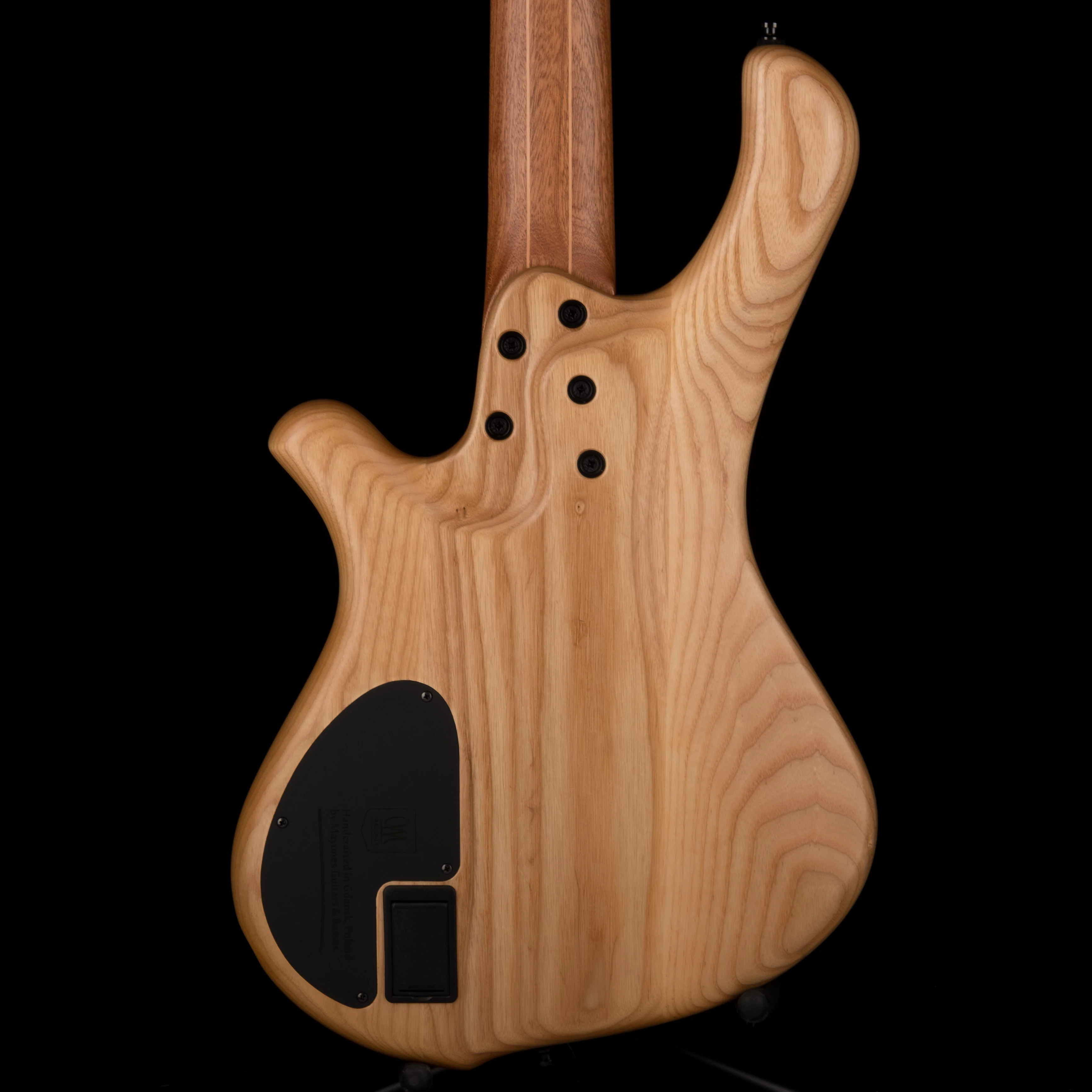 Mayones BE Elite EP 5 String Bass Guitar Trans Natural Satine Eye Poplar Top With Case - Image 13