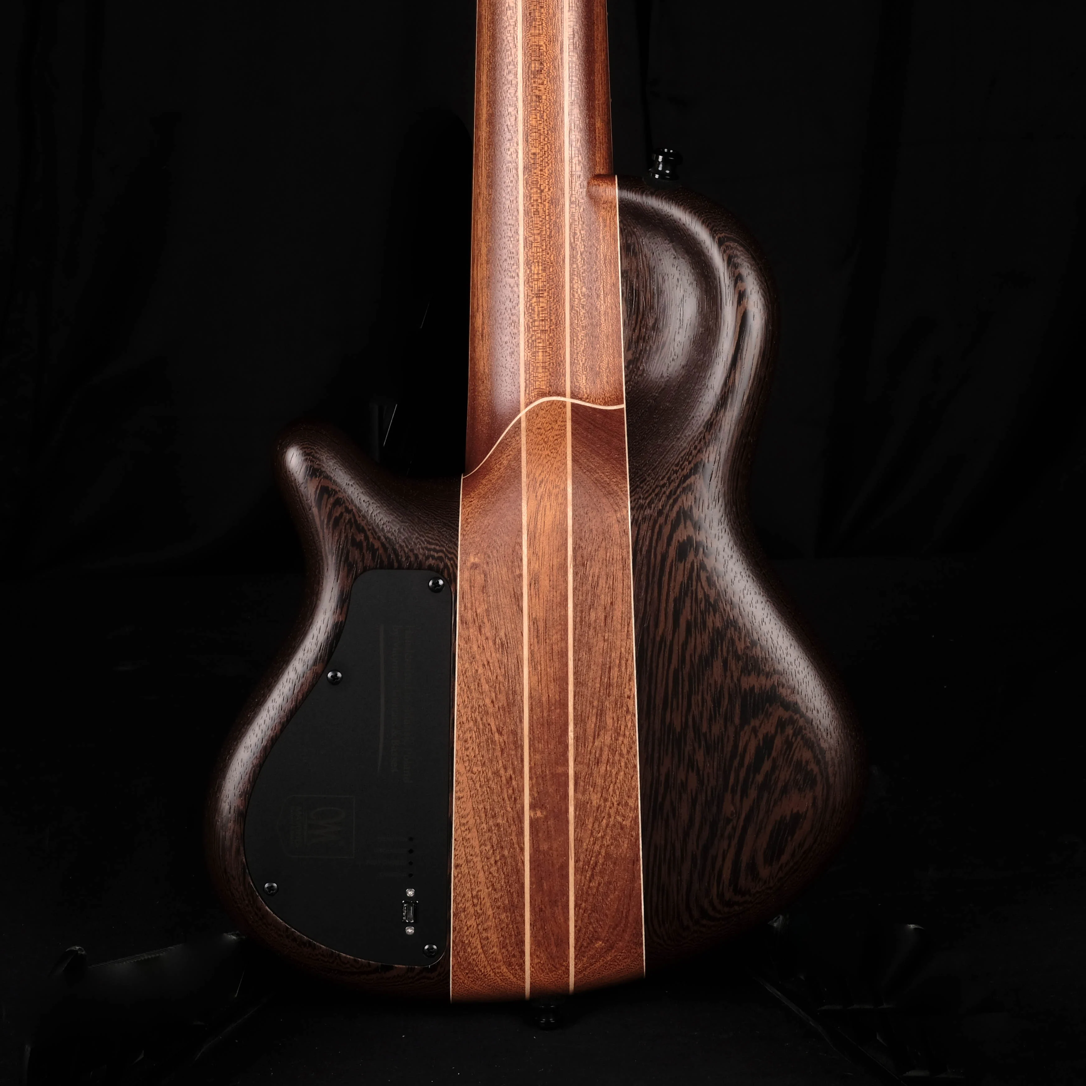 Mayones Cali 4 Bass Wenge Back Myrtlewood Top Pau Ferro Fingerboard With Case - Image 7