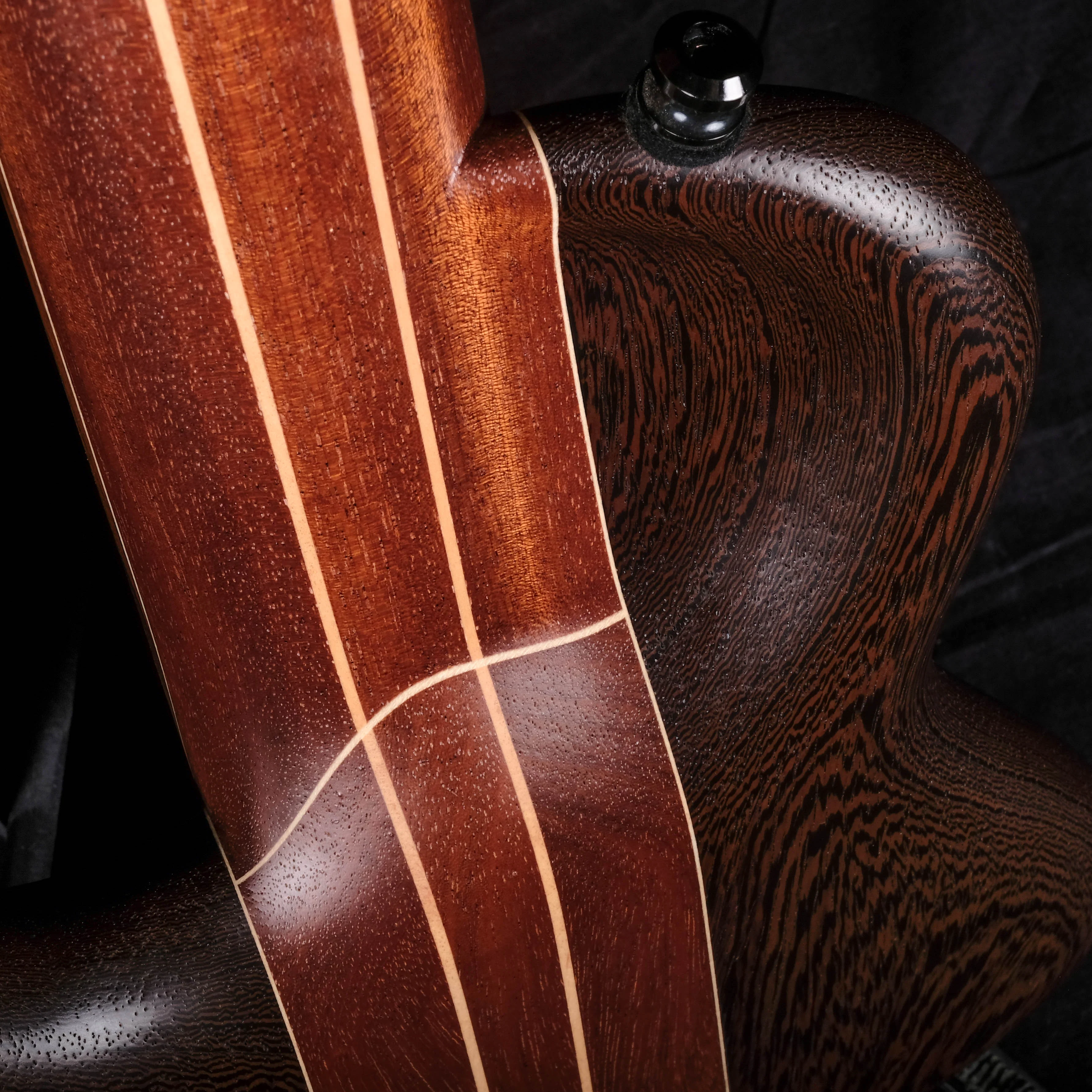 Mayones Cali 4 Bass Wenge Back Myrtlewood Top Pau Ferro Fingerboard With Case - Image 8