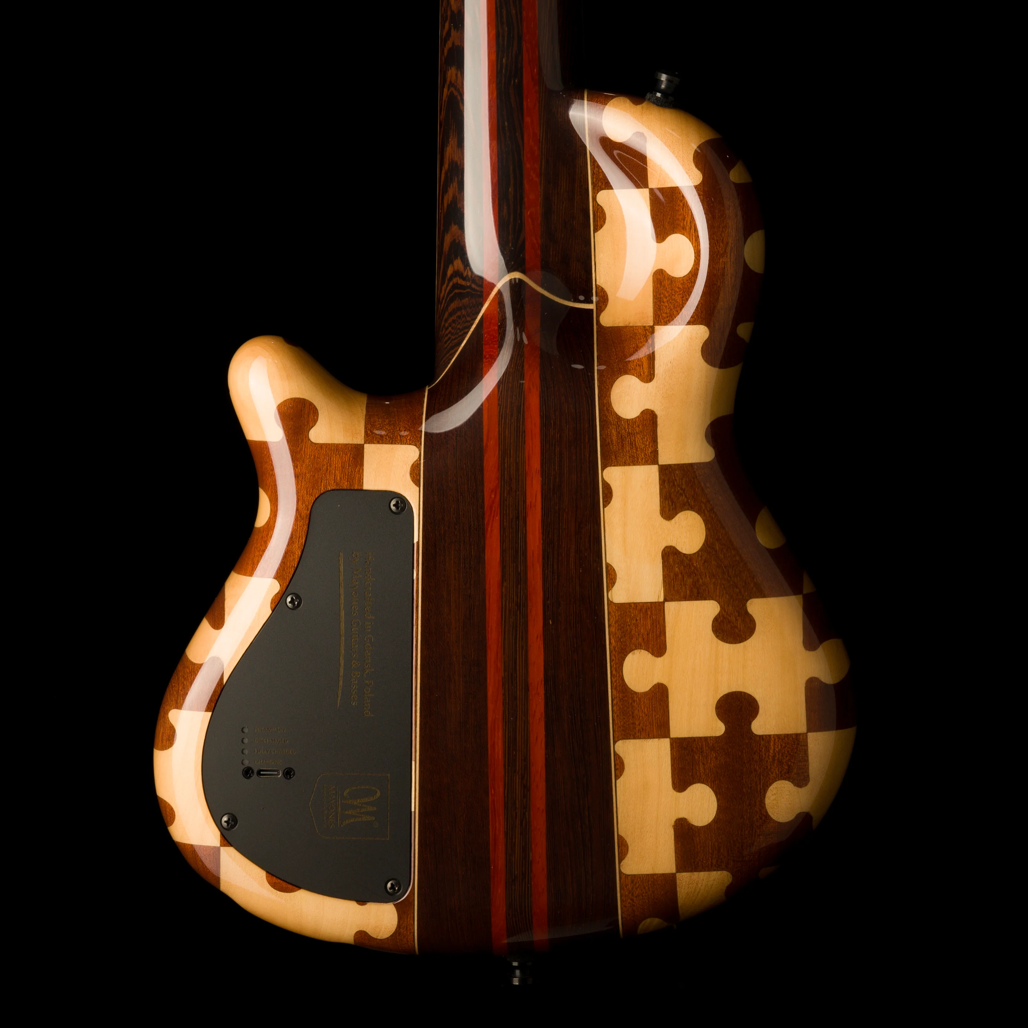 Mayones Cali4 Bass (17.5" Scale) Puzzle Top With Case - Image 7