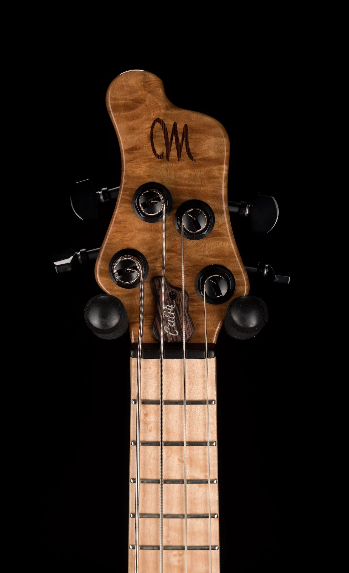 Mayones Cali4 Bass Swamp Ash Body 3A Birdseye Maple Fingerboard Gloss Finish w/ Case - Image 13