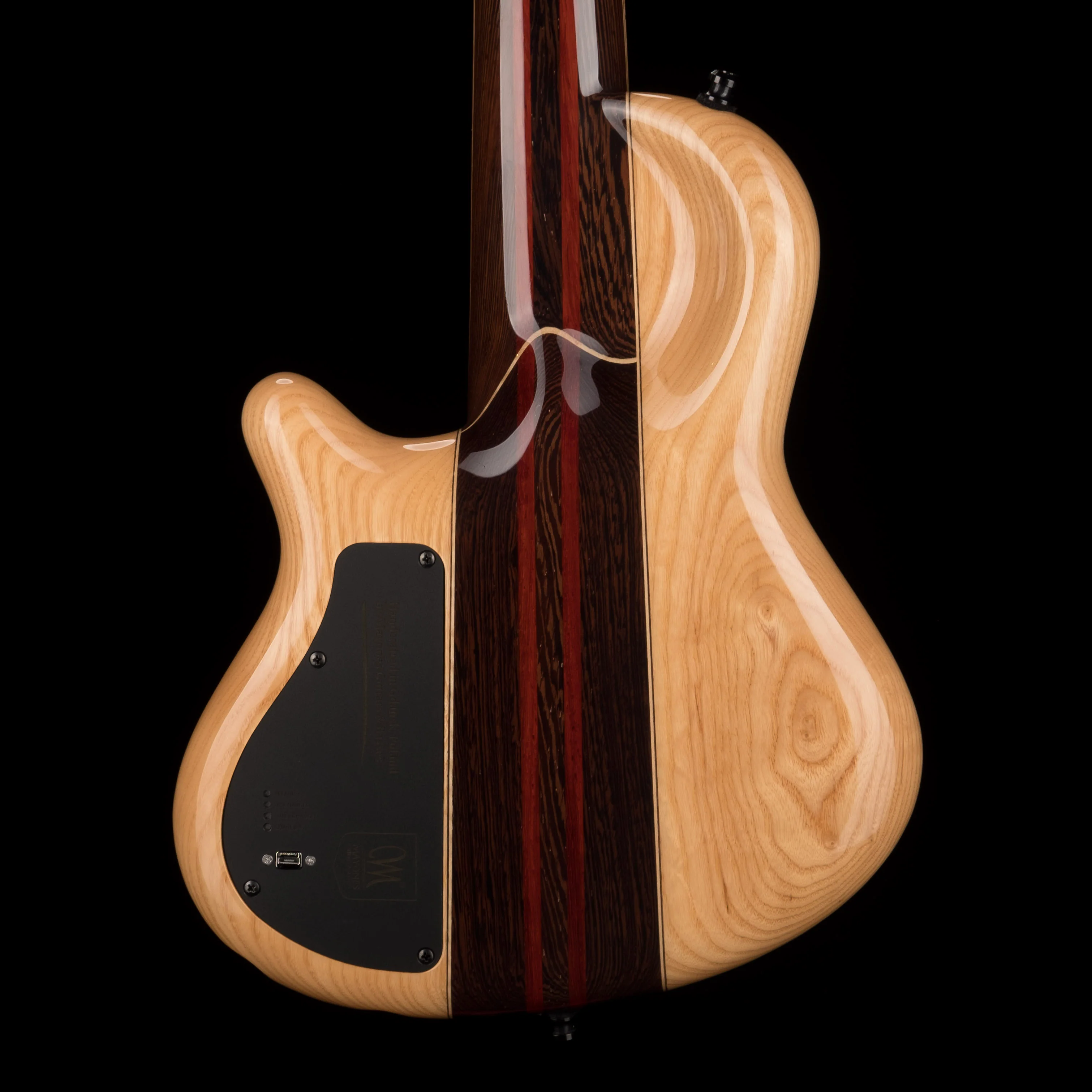 Mayones Cali4 Bass Swamp Ash Body 3A Birdseye Maple Fingerboard Gloss Finish w/ Case - Image 9