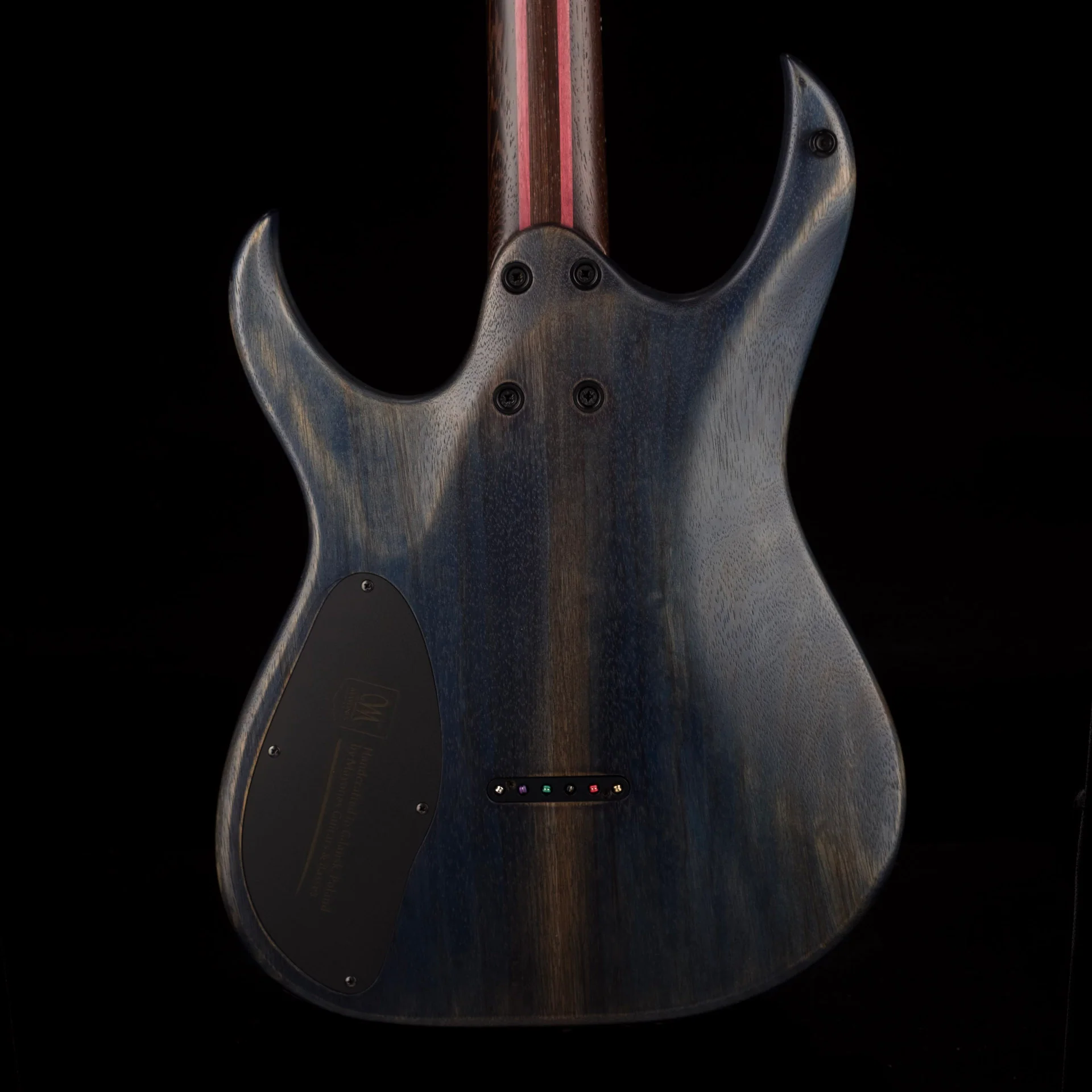 Mayones Duvell BL Black Limba 6 String Guitar Antique Blue - Image 13