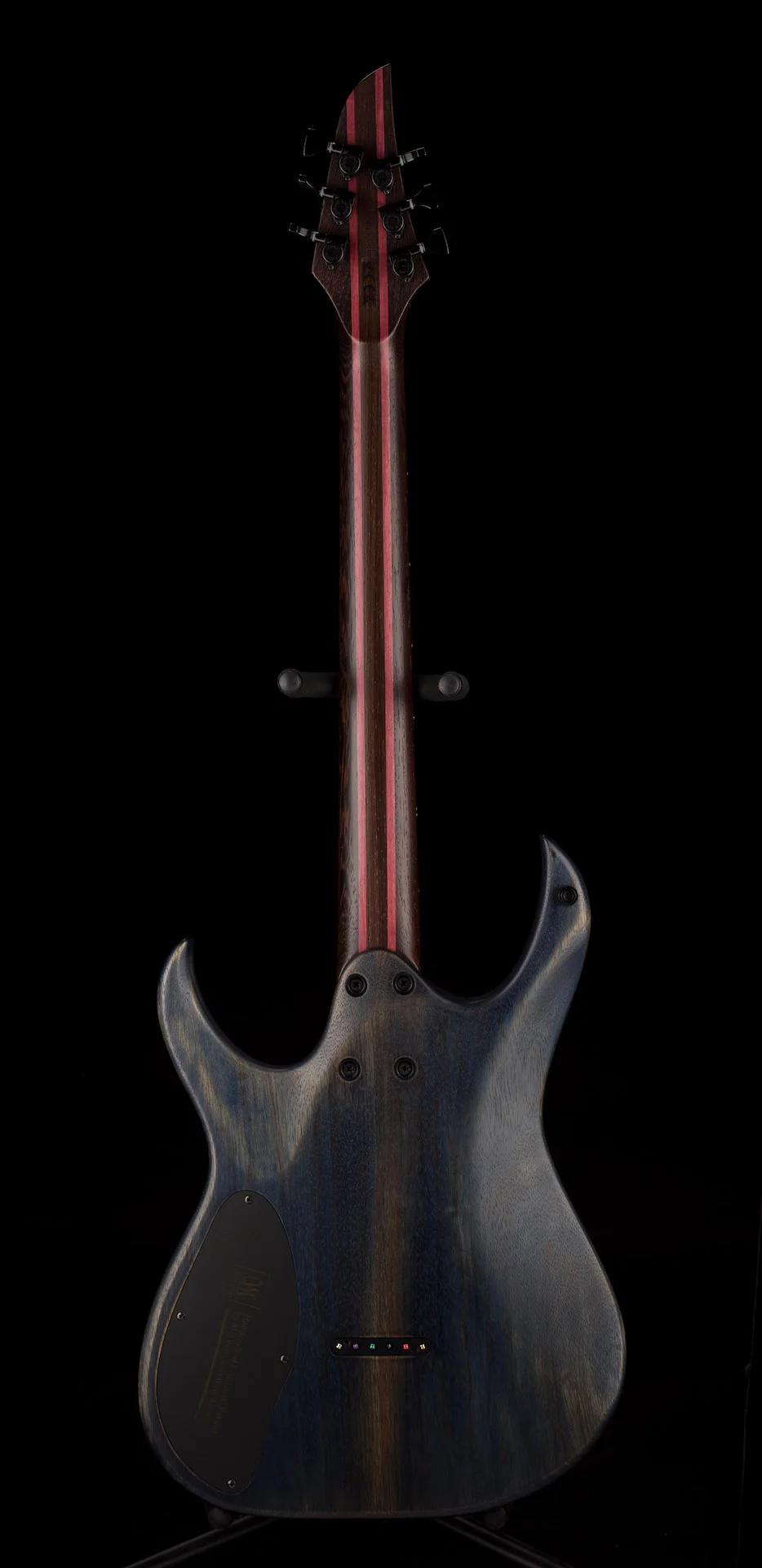 Mayones Duvell BL Black Limba 6 String Guitar Antique Blue - Image 14