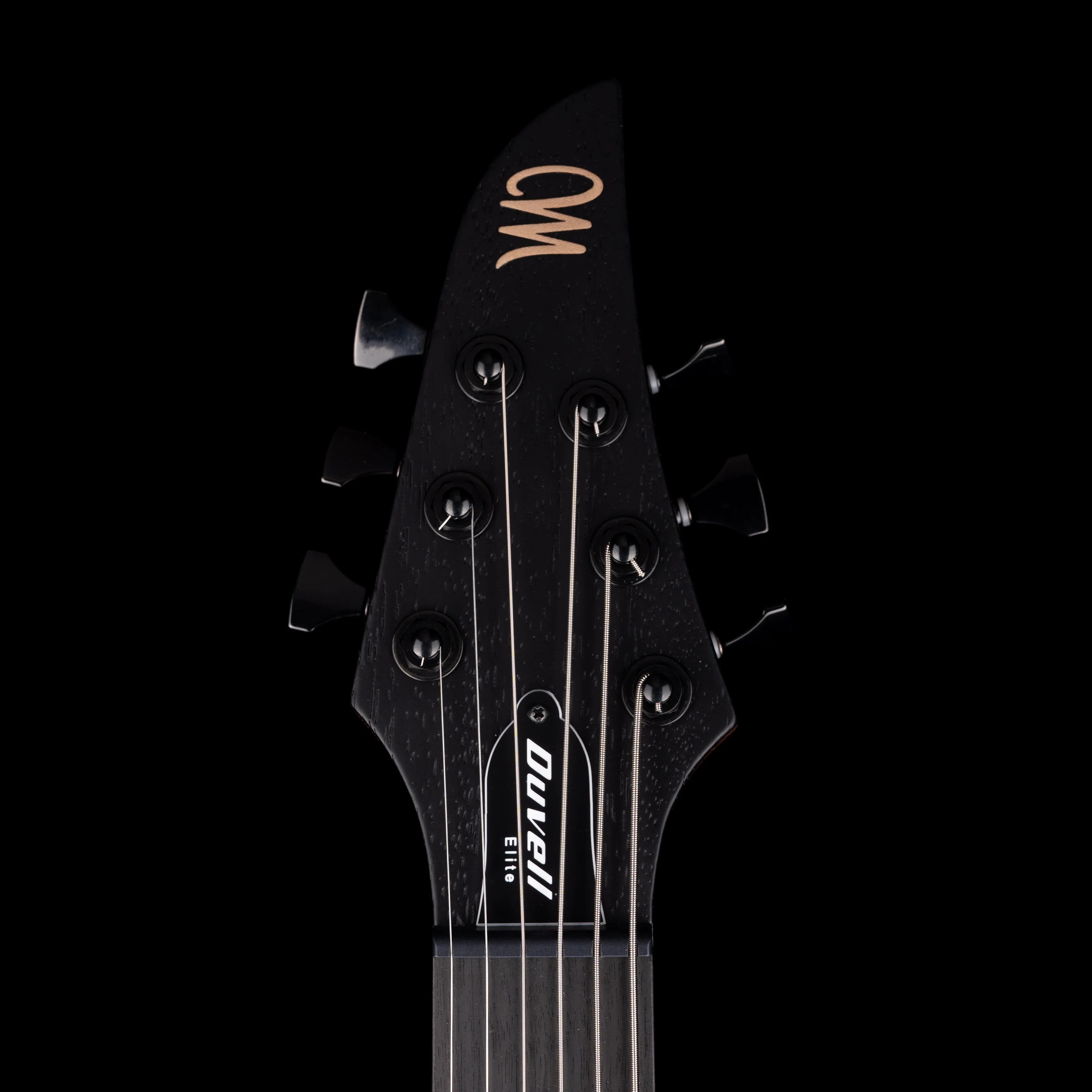 Mayones Duvell Elite 6 B27 Baritone Left Handed Black Limba Monolith Black Matte - Image 12