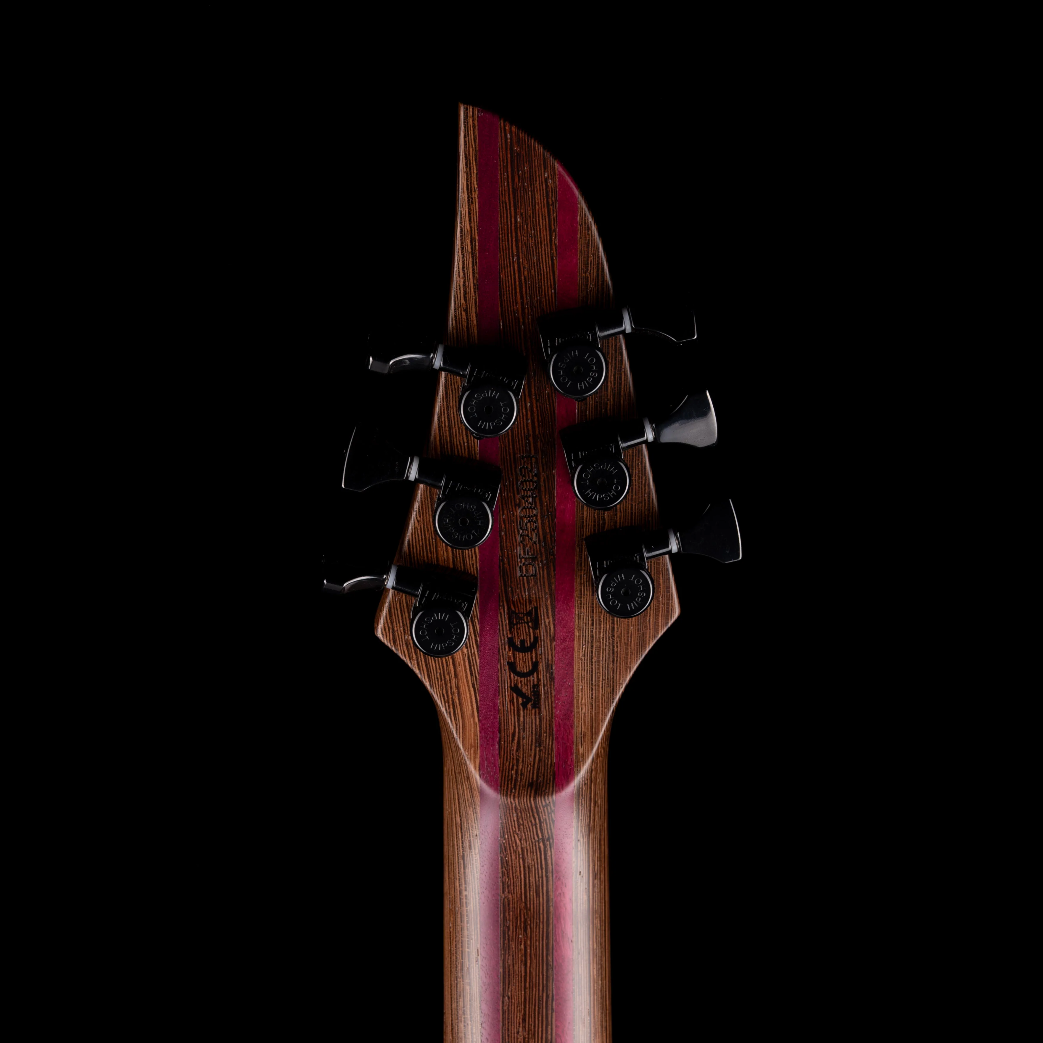Mayones Duvell Elite 6 B27 Baritone Left Handed Black Limba Monolith Black Matte - Image 13