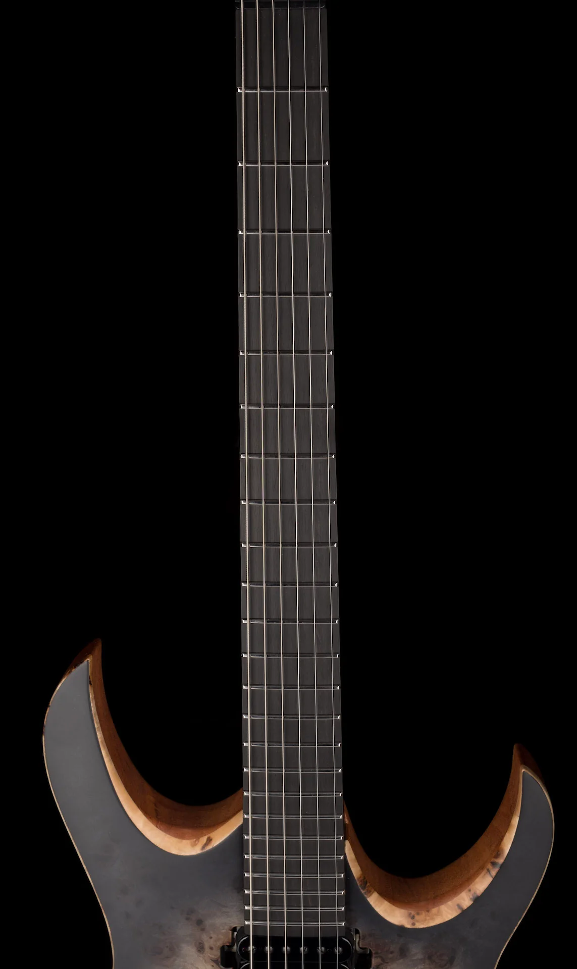Mayones Duvell Elite 6 Galaxy Eye Blue Satine Electric Guitar With Case - Image 11