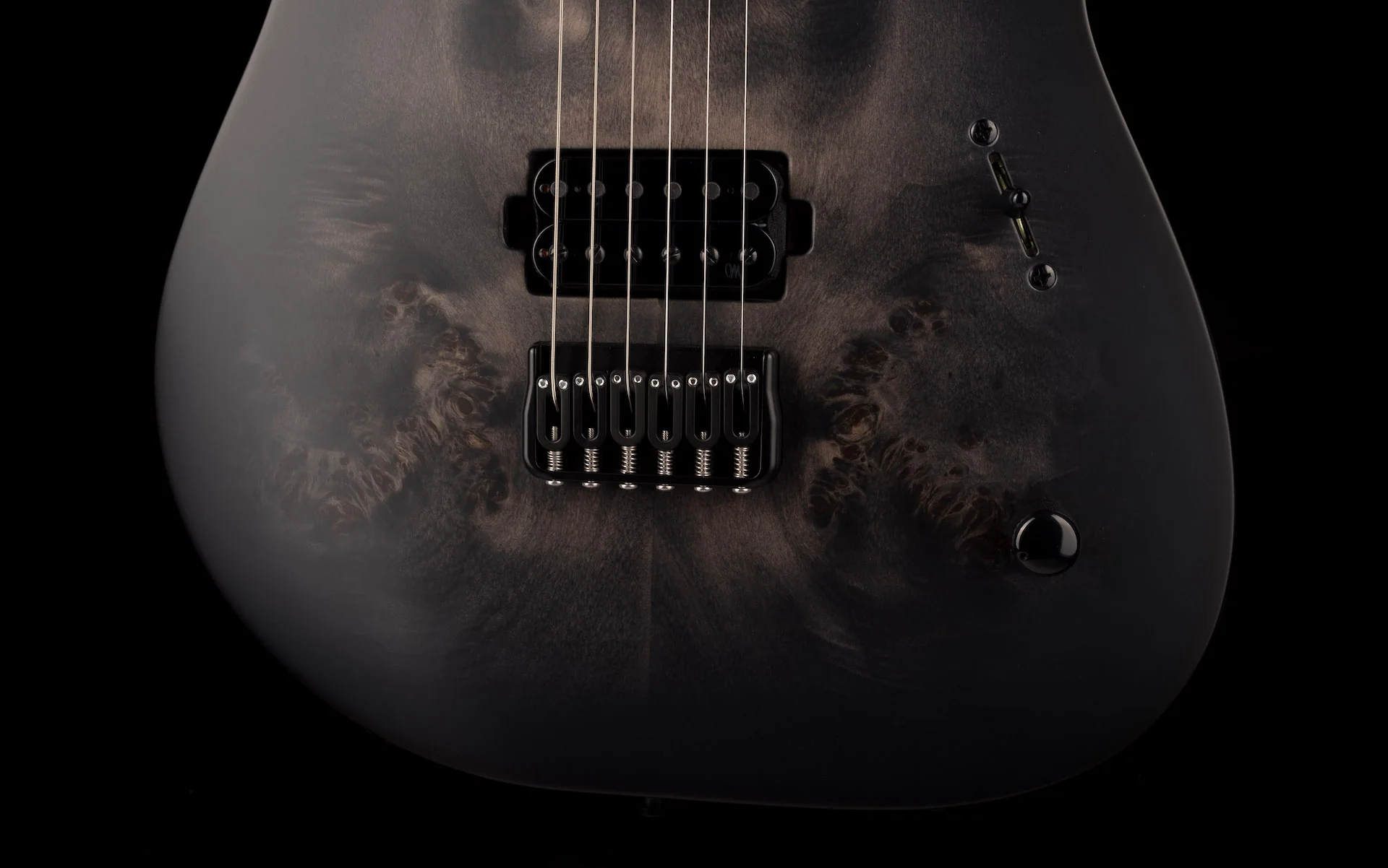 Mayones Duvell Elite 6 Trans Black Burst Electric Guitar With Hybrid Soft Case - Image 5