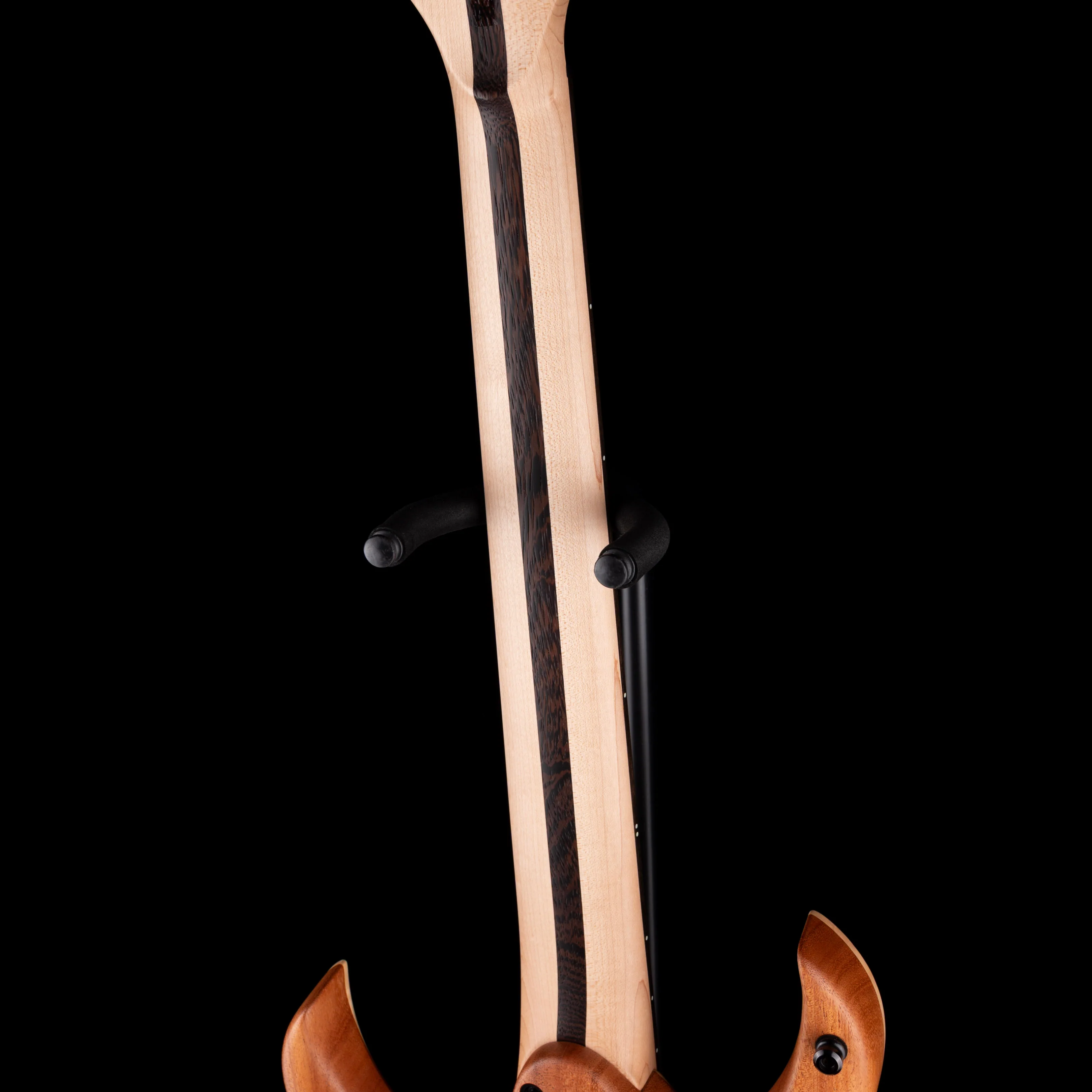 Mayones Duvell Elite 7 (26.5" Scale) Curly Poplar Top Lava Burst with Soft Case - Image 11