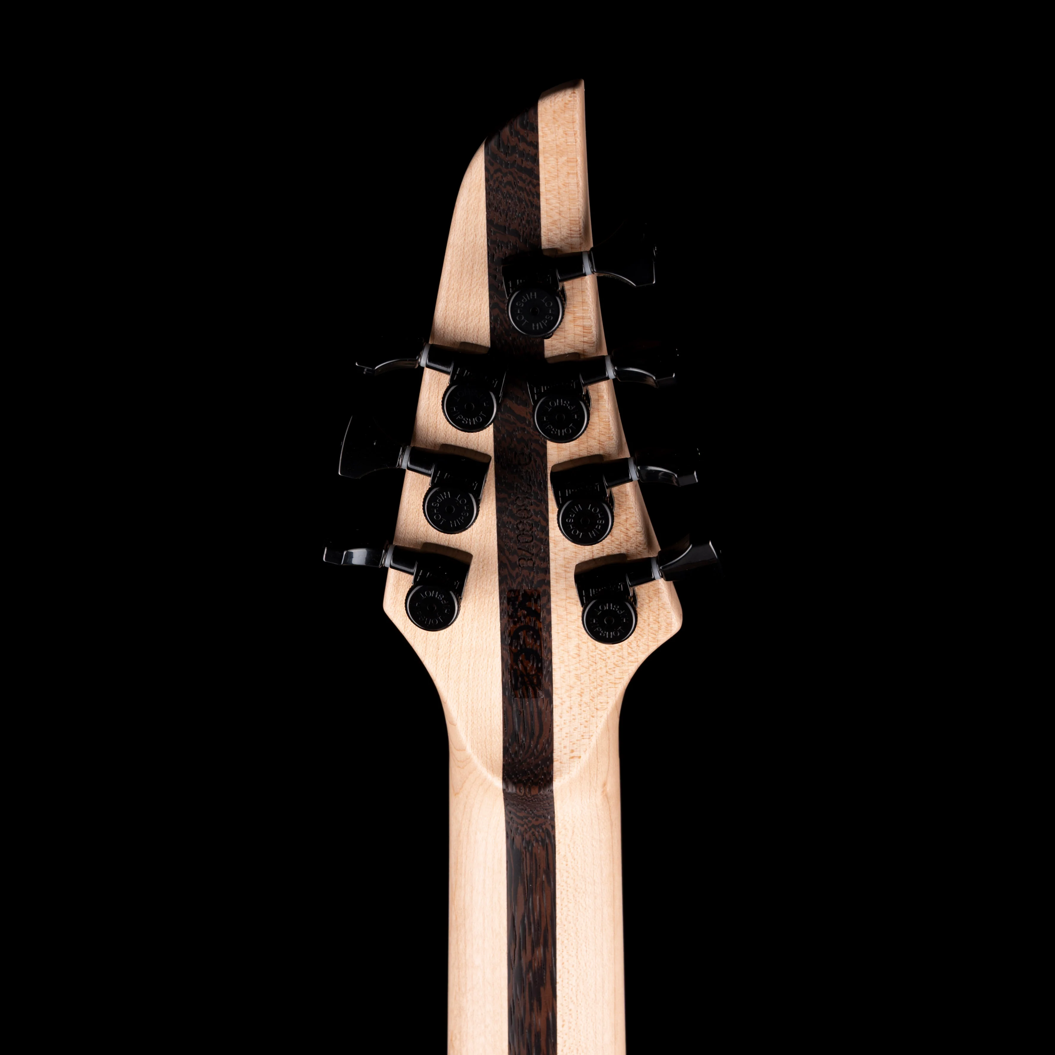 Mayones Duvell Elite 7 (26.5" Scale) Curly Poplar Top Lava Burst with Soft Case - Image 13