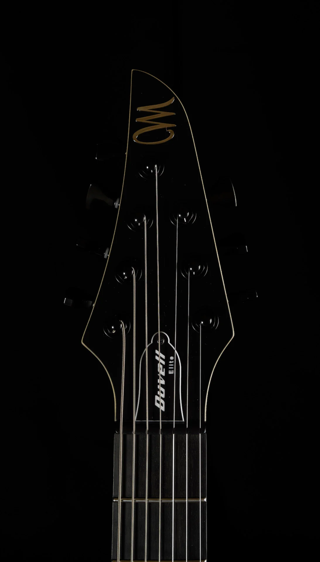 Mayones Duvell Elite 7 String Galaxy Eye Purple Satine Electric Guitar With Case - Image 12