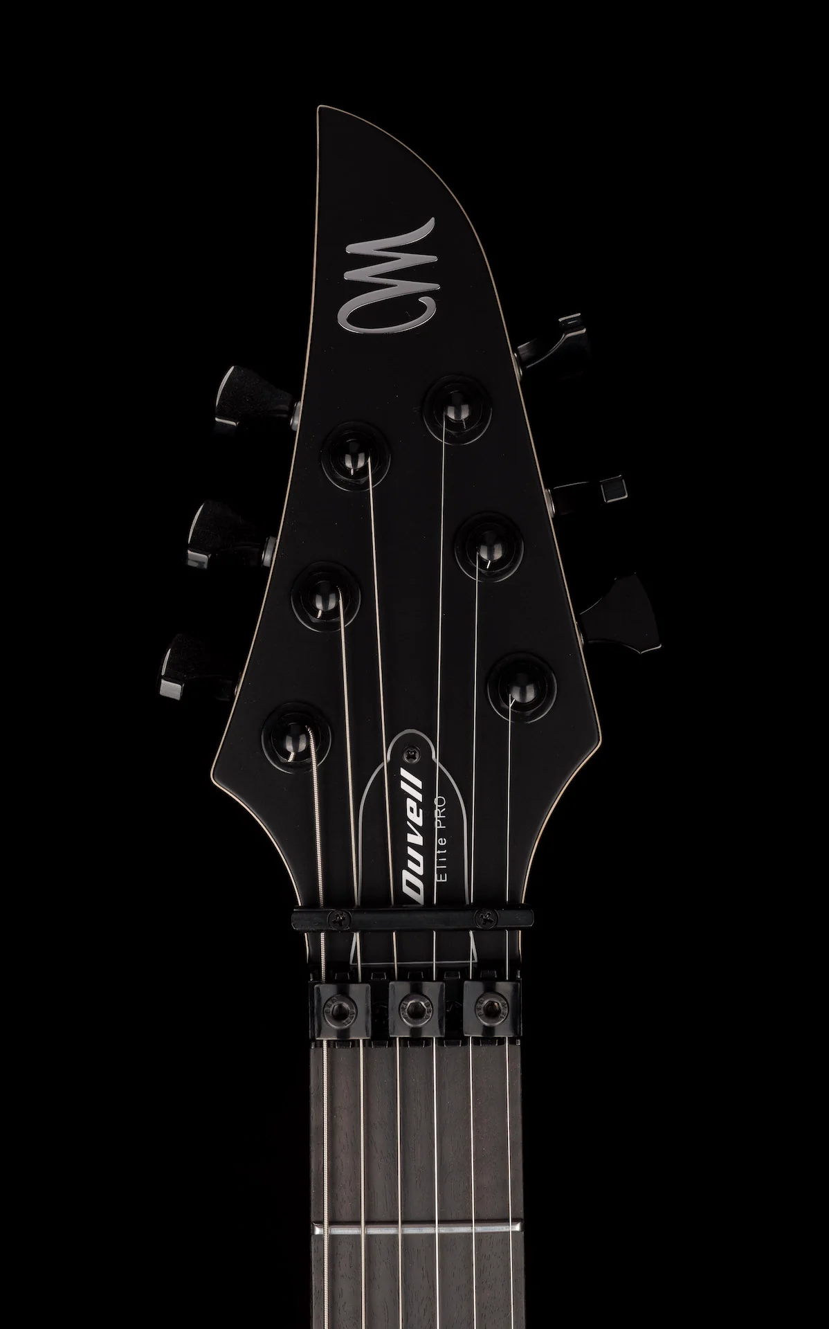 Mayones Duvell Elite Pro 6 String 27" Baritone Satine Trans Aquamarine Electric Guitar With Case - Image 12