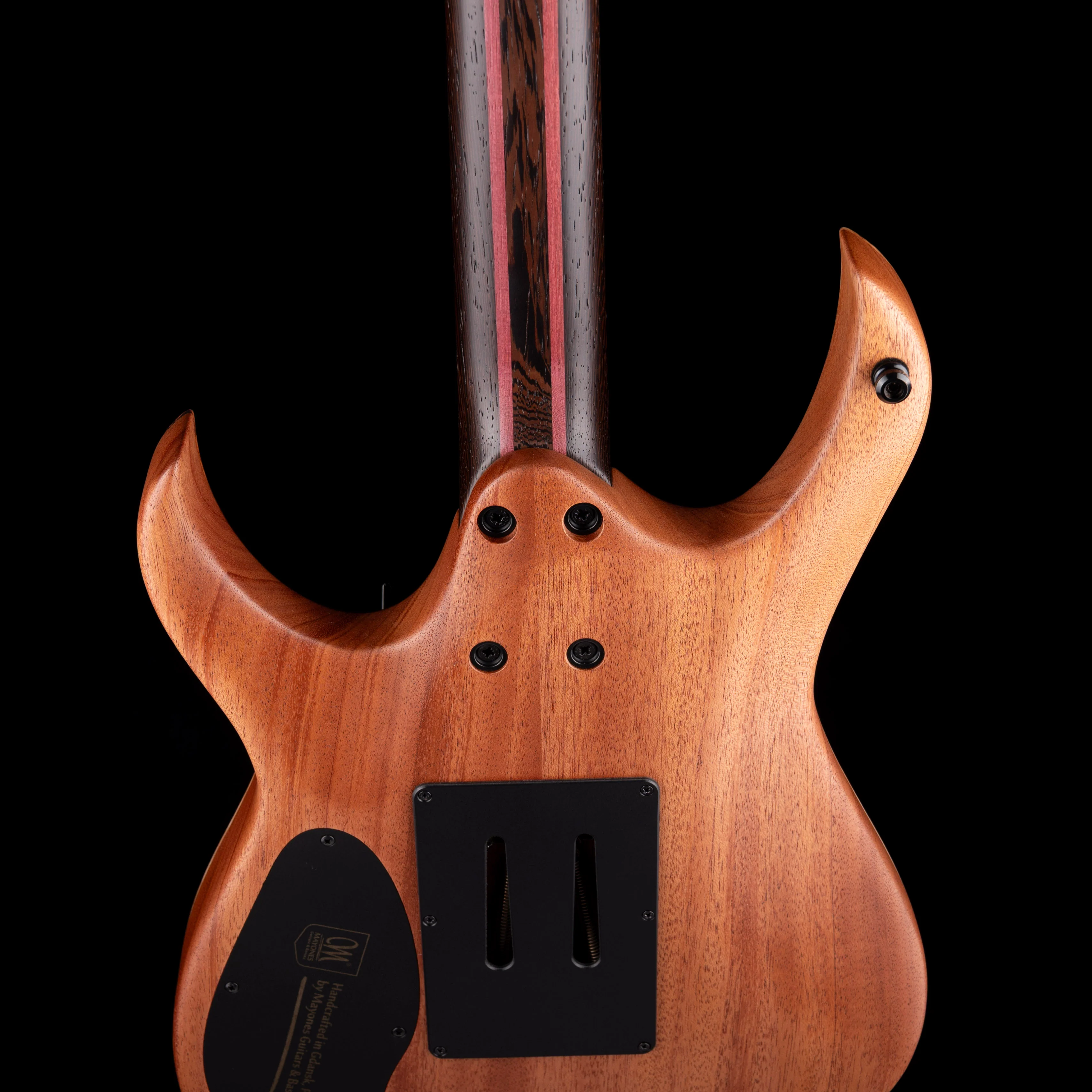 Mayones Duvell Elite Pro 6 3A Eye Poplar Top Supernova Purple Satine with Case - Image 11