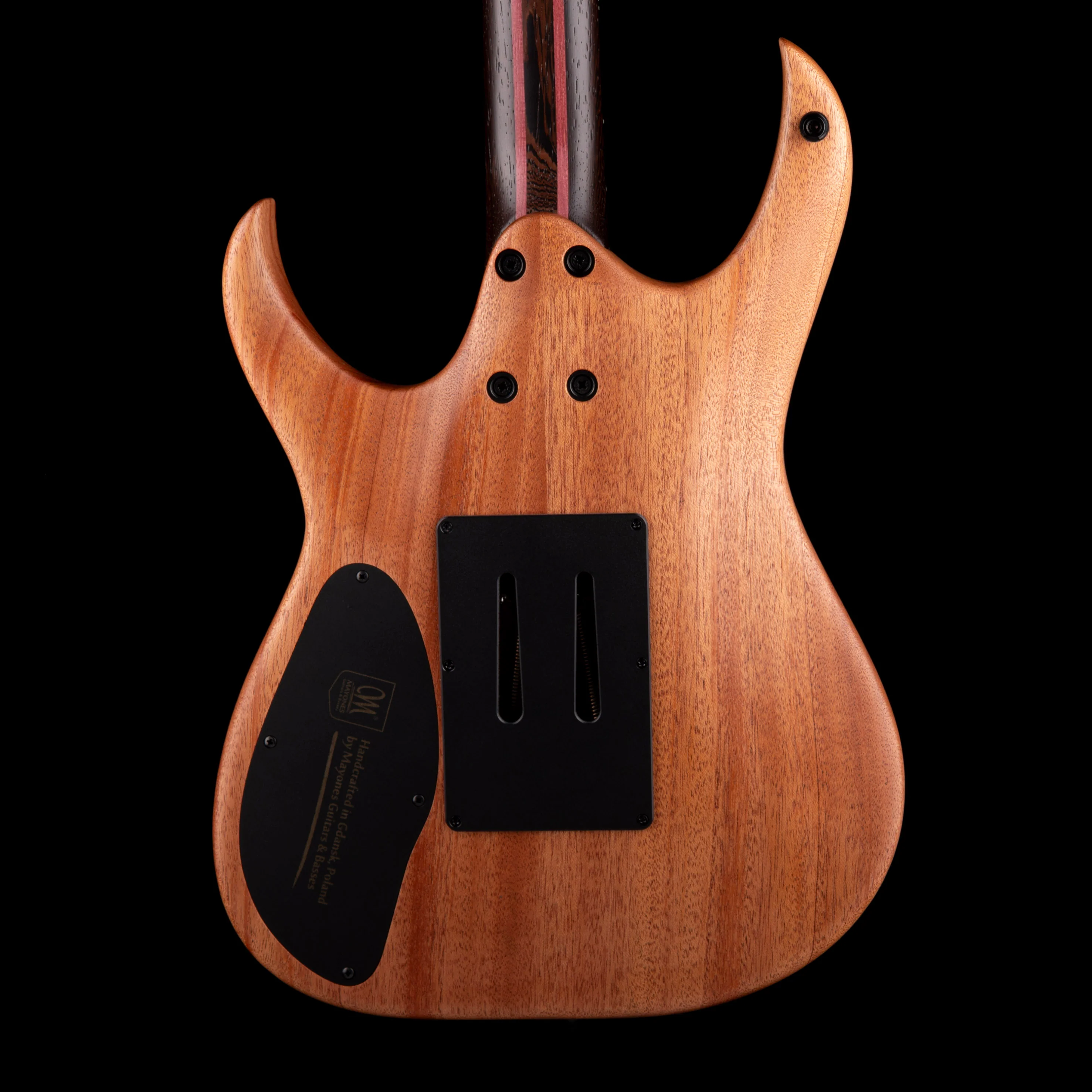 Mayones Duvell Elite Pro 6 3A Eye Poplar Top Supernova Purple Satine with Case - Image 9