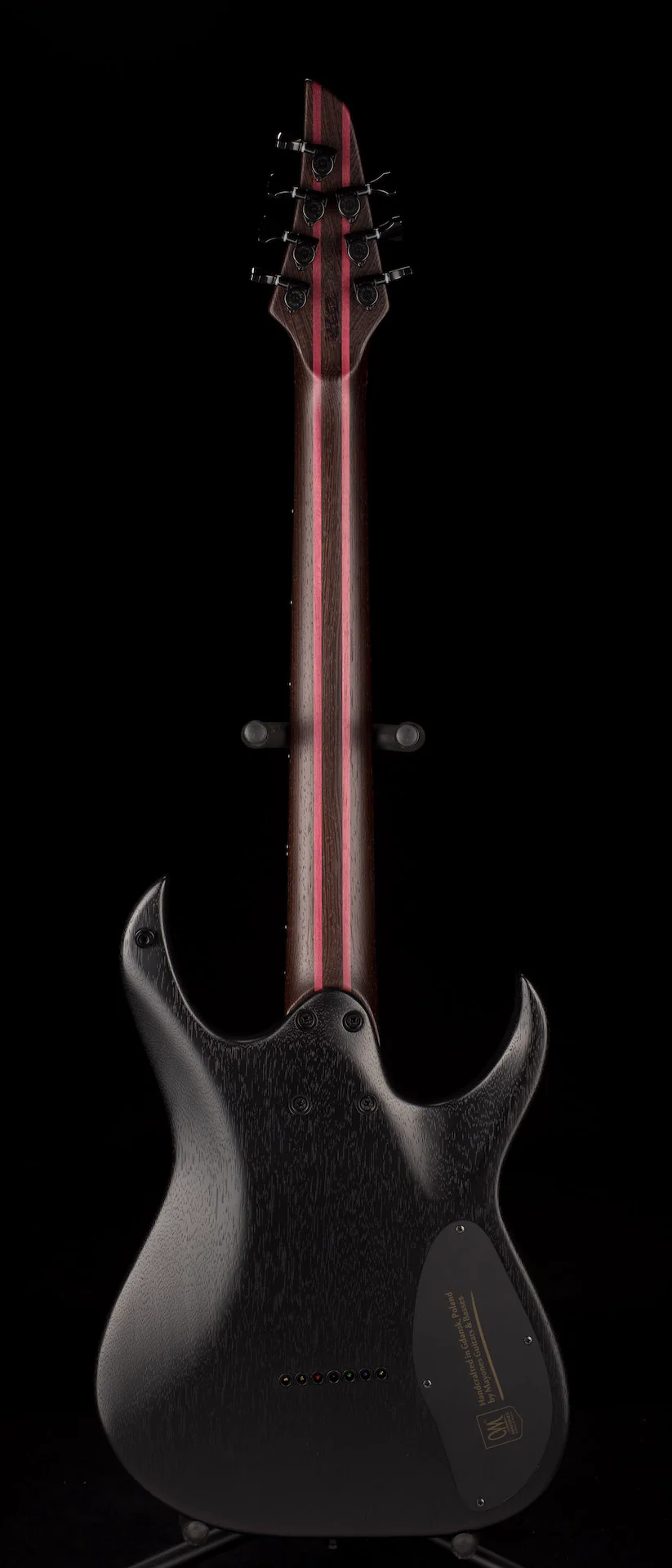 Mayones Duvelle BL 7 Left Handed Black Limba Monolith Black Matte Finish - Image 14