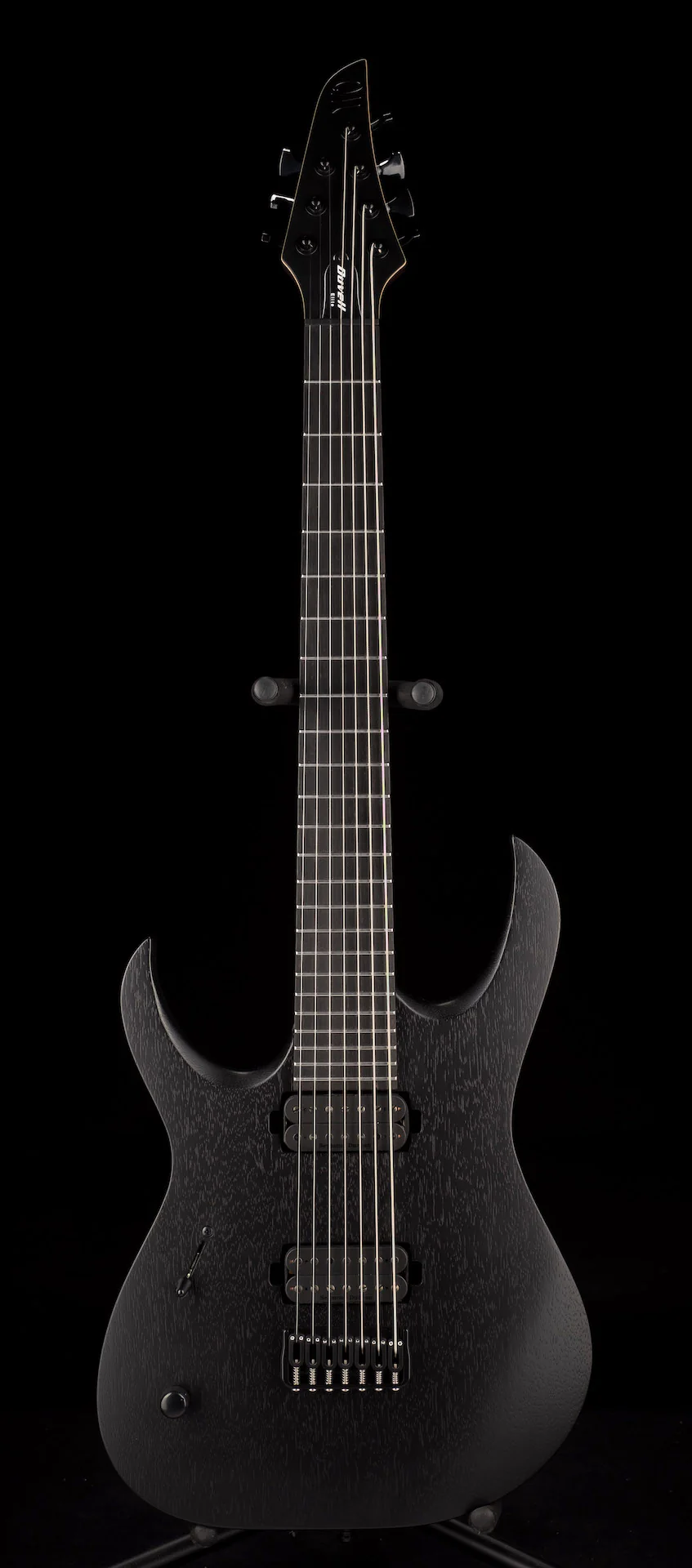 Mayones Duvelle BL 7 Left Handed Black Limba Monolith Black Matte Finish - Image 2