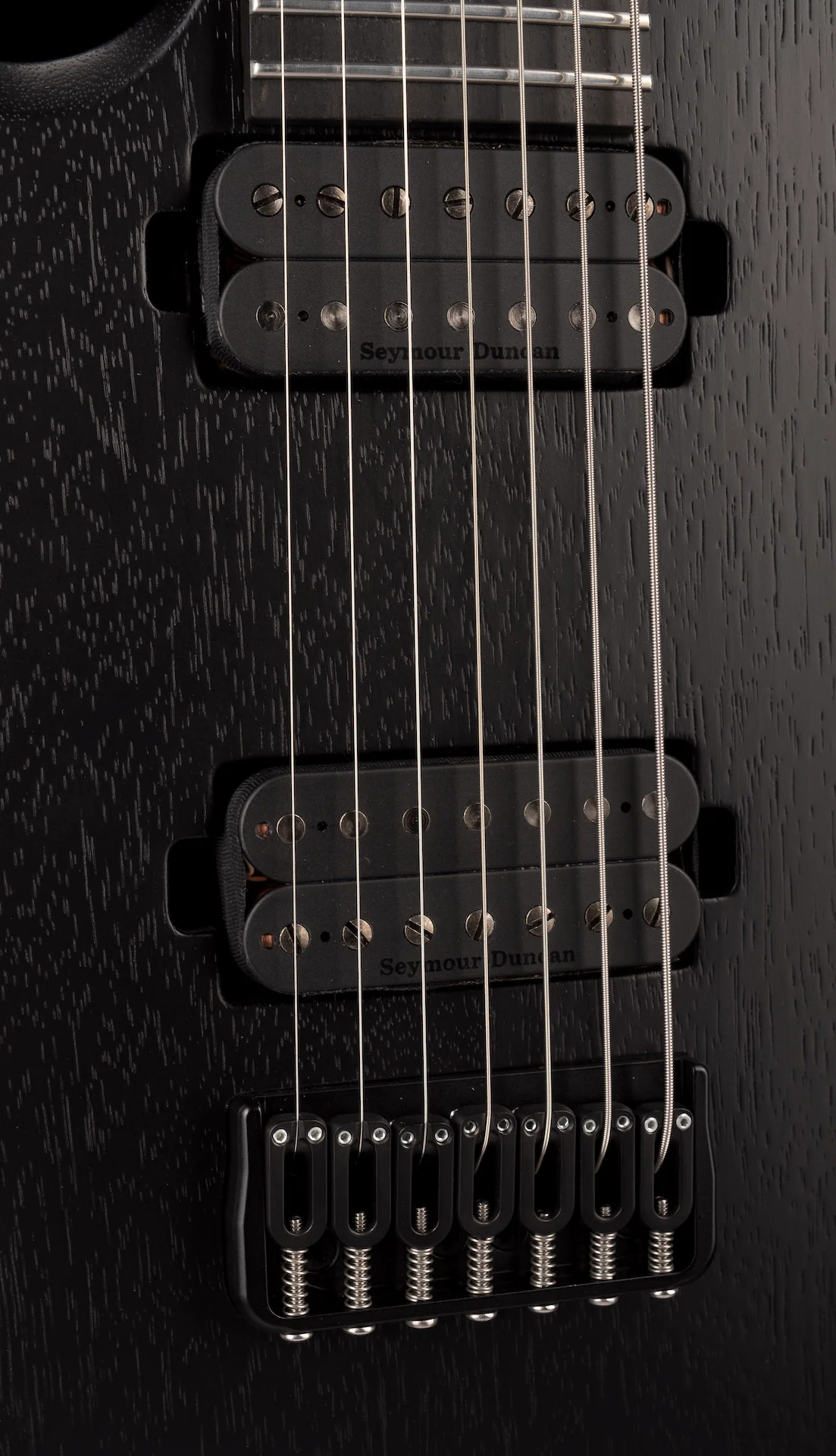 Mayones Duvelle BL 7 Left Handed Black Limba Monolith Black Matte Finish - Image 6