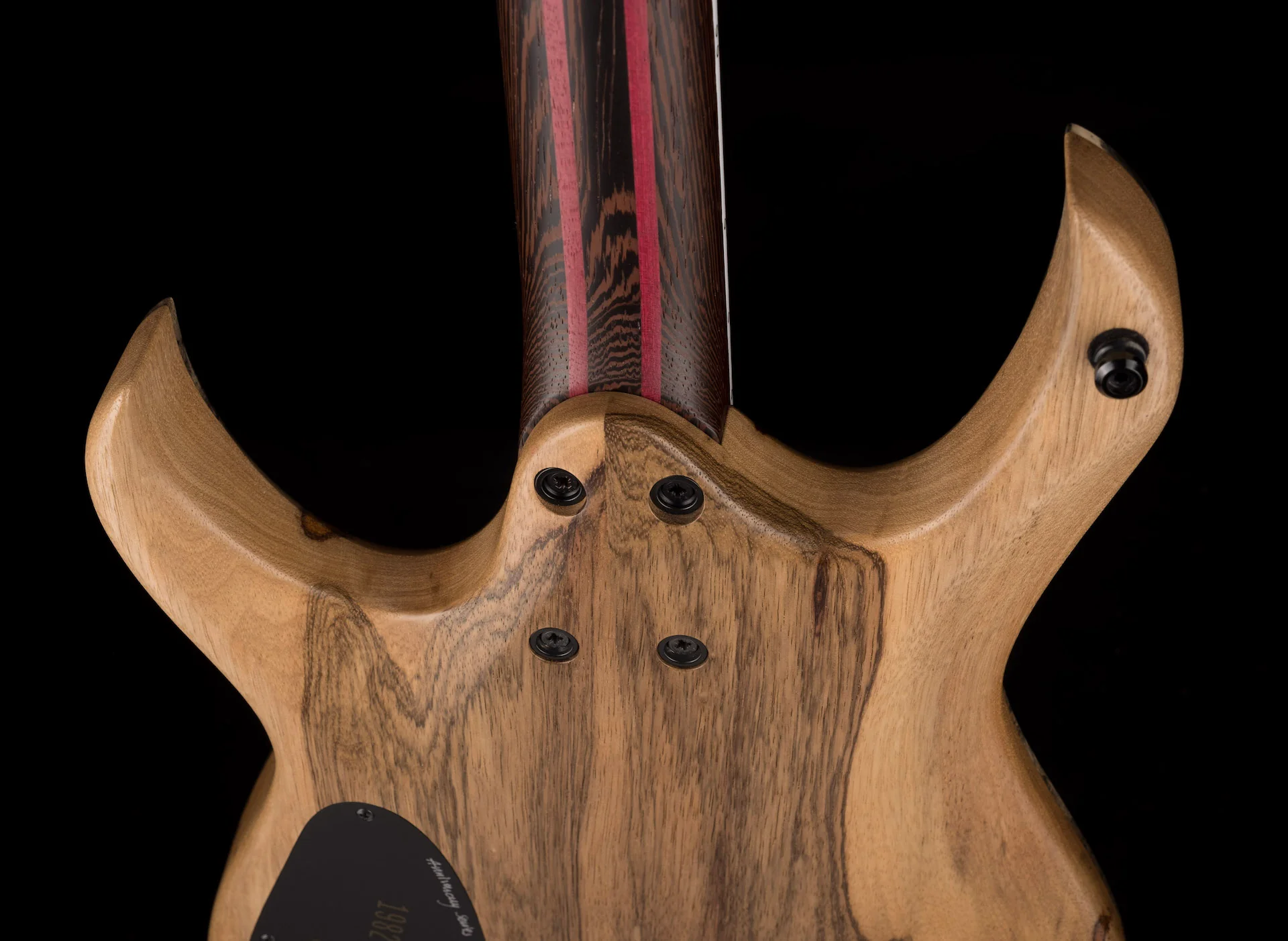 Mayones Duvelle Elte 6 40th Anniversary Master Builder Buckeye Burl Top Natural Fade Gloss Blackburst - Image 19