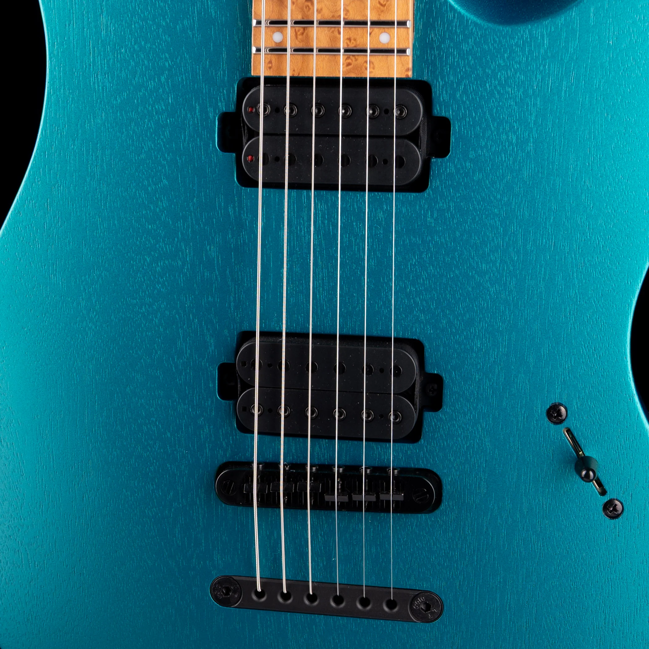 Mayones Jassper DT 6 Metallic Nautical Green with Hybrid Case - Image 4