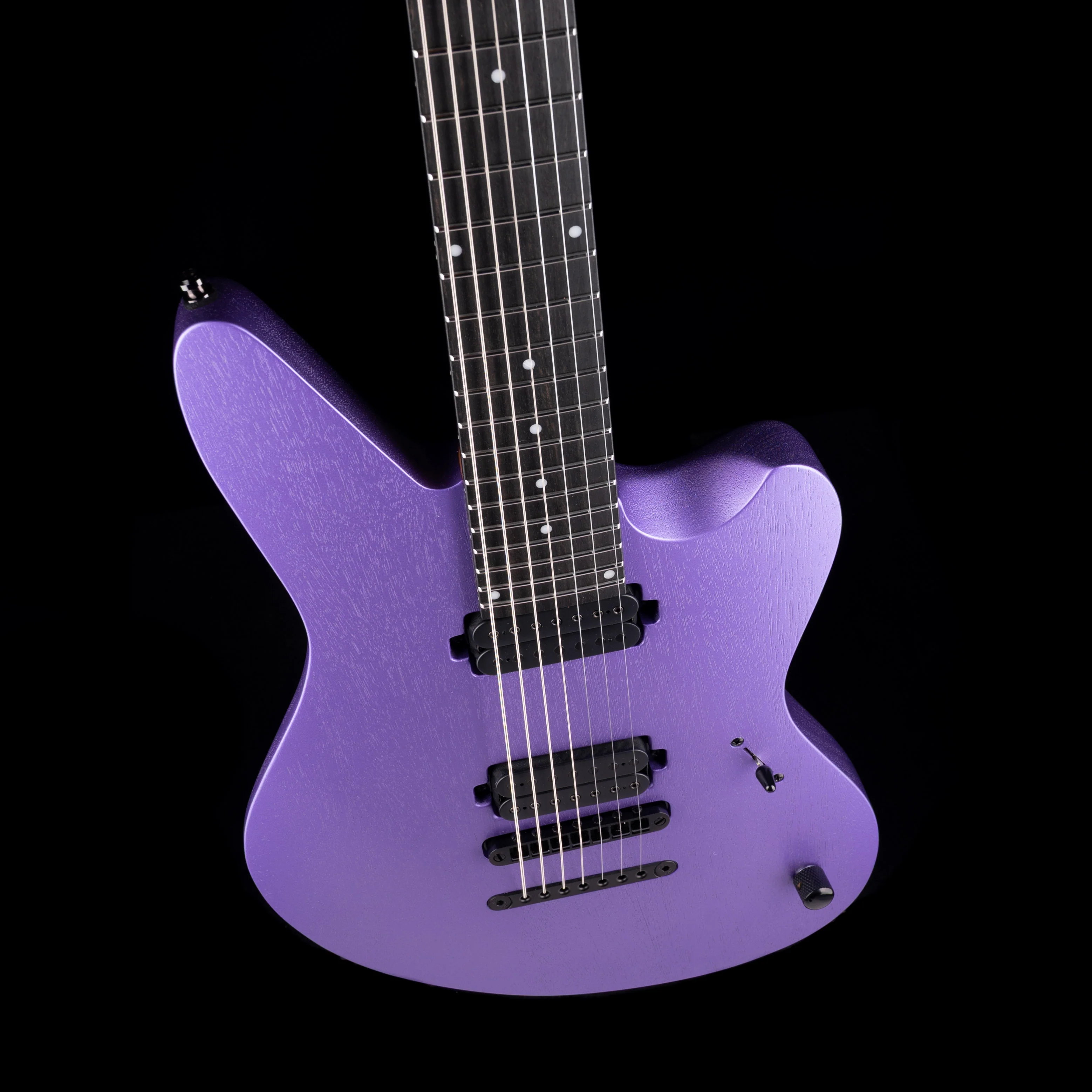 Mayones Jassper DT 7 Indigo Purple Metallic with Hybrid Case - Image 3