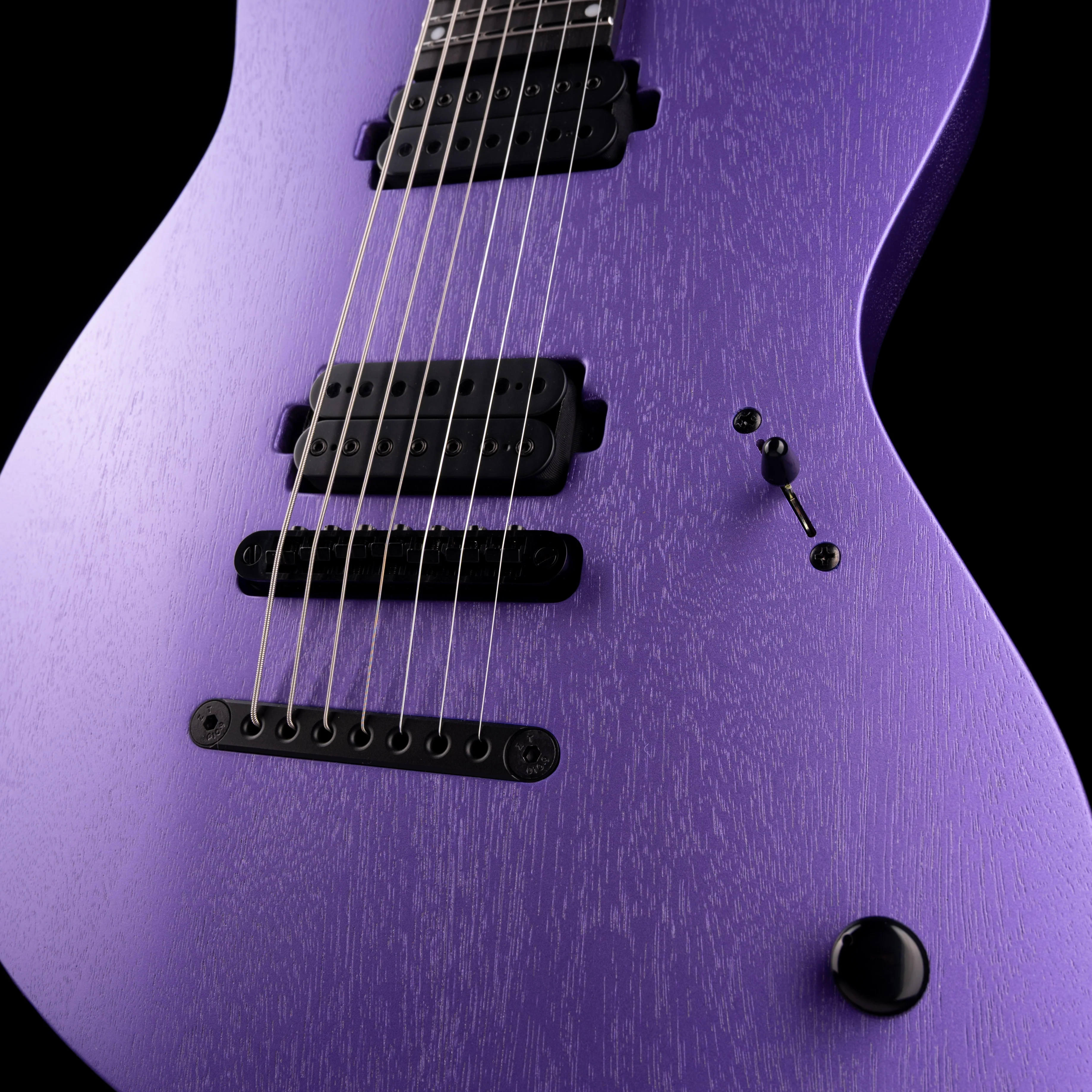 Mayones Jassper DT 7 Indigo Purple Metallic with Hybrid Case - Image 5
