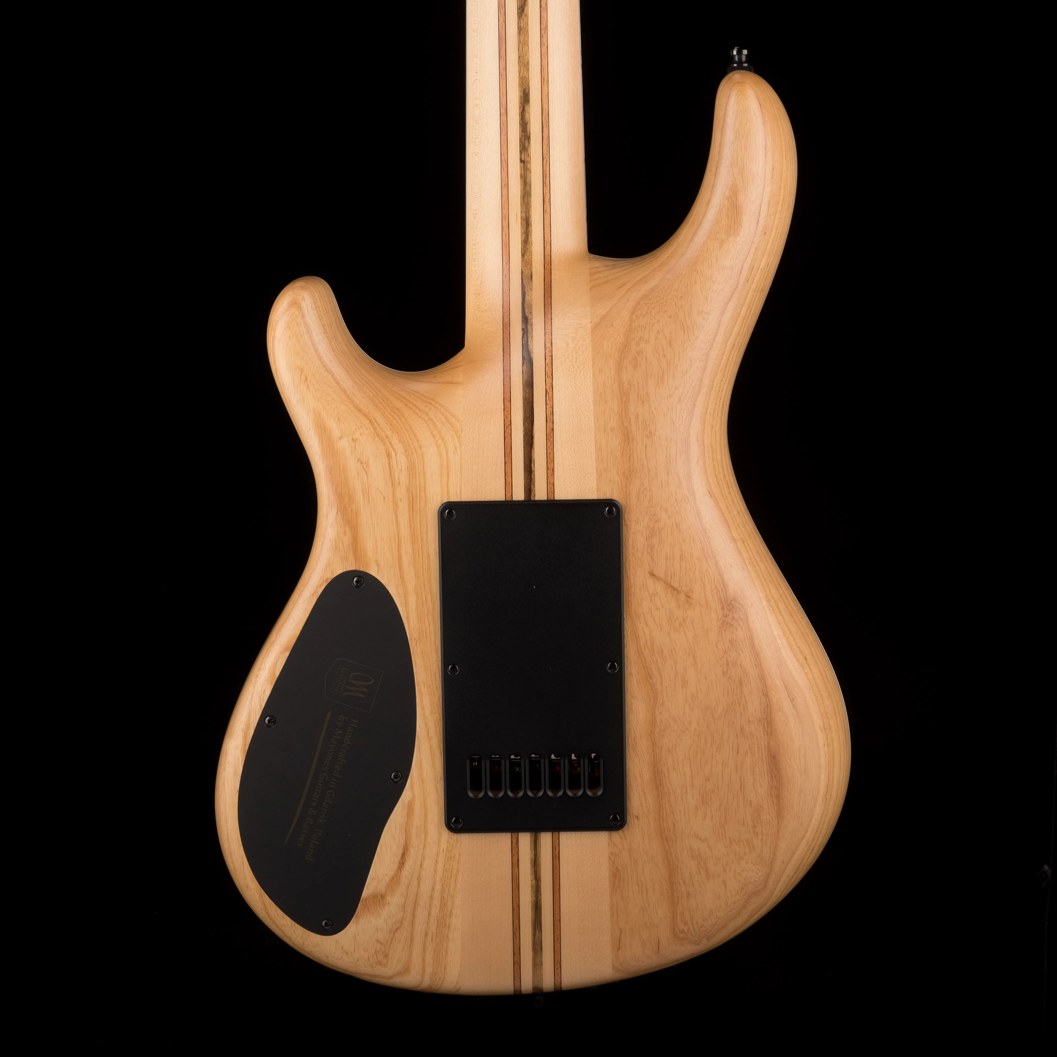 Mayones Regius 4Ever 7 String 3A Grade Eye Poplar Top Trans Graphite Satine Finish - Image 13