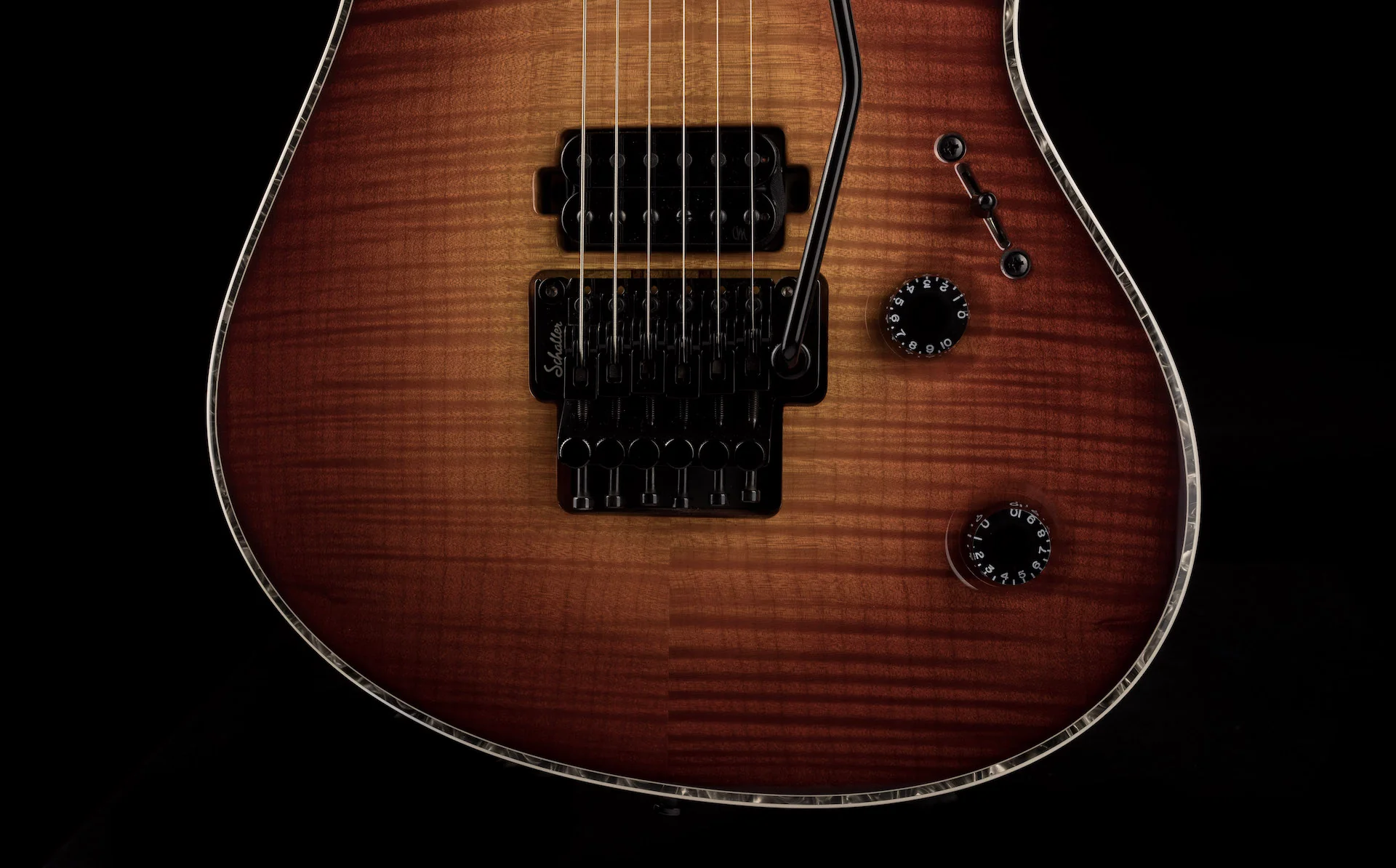 Mayones Regius Pro 6 Natural Fade 3 Tone Sunburst Electric Guitar - Image 5